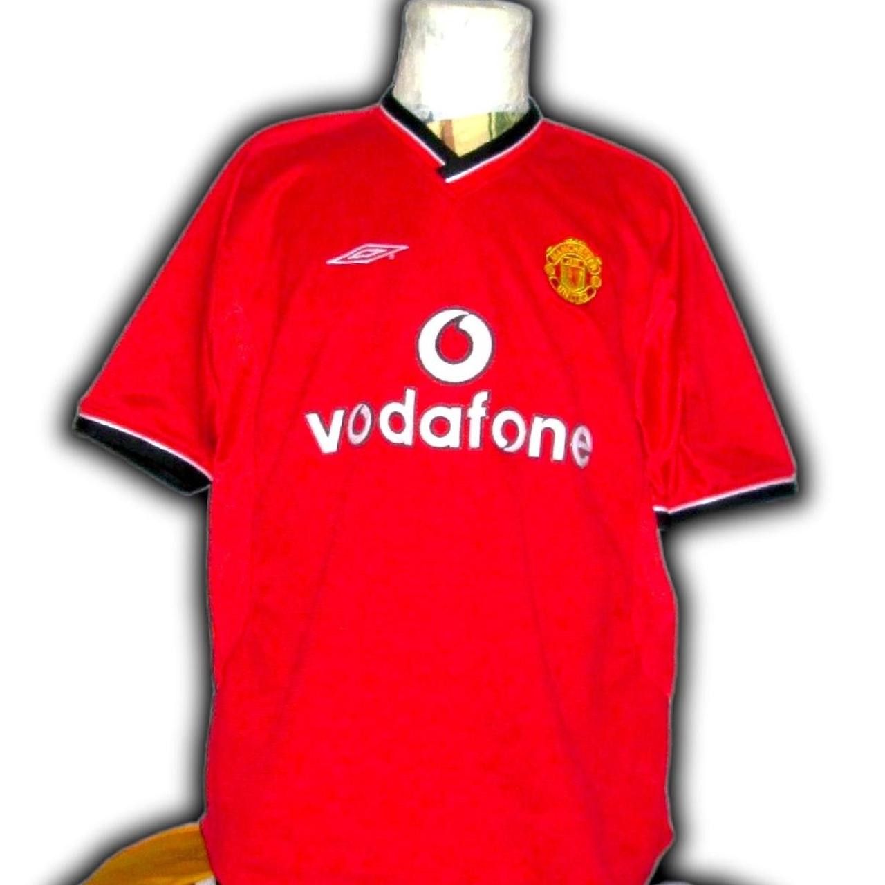 Umbro Manchester united England 2000 2001 2002 Home shirt jersey Size US M / EU 48-50 / 2 - 1 Thumbnail