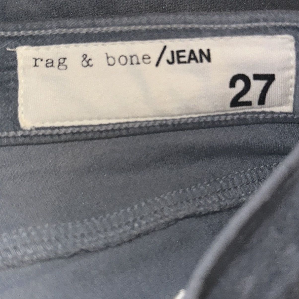 Rag & Bone Rag & Bone blue velvet skinny jeans Size 27" / US 4 / IT 40 - 6 Thumbnail