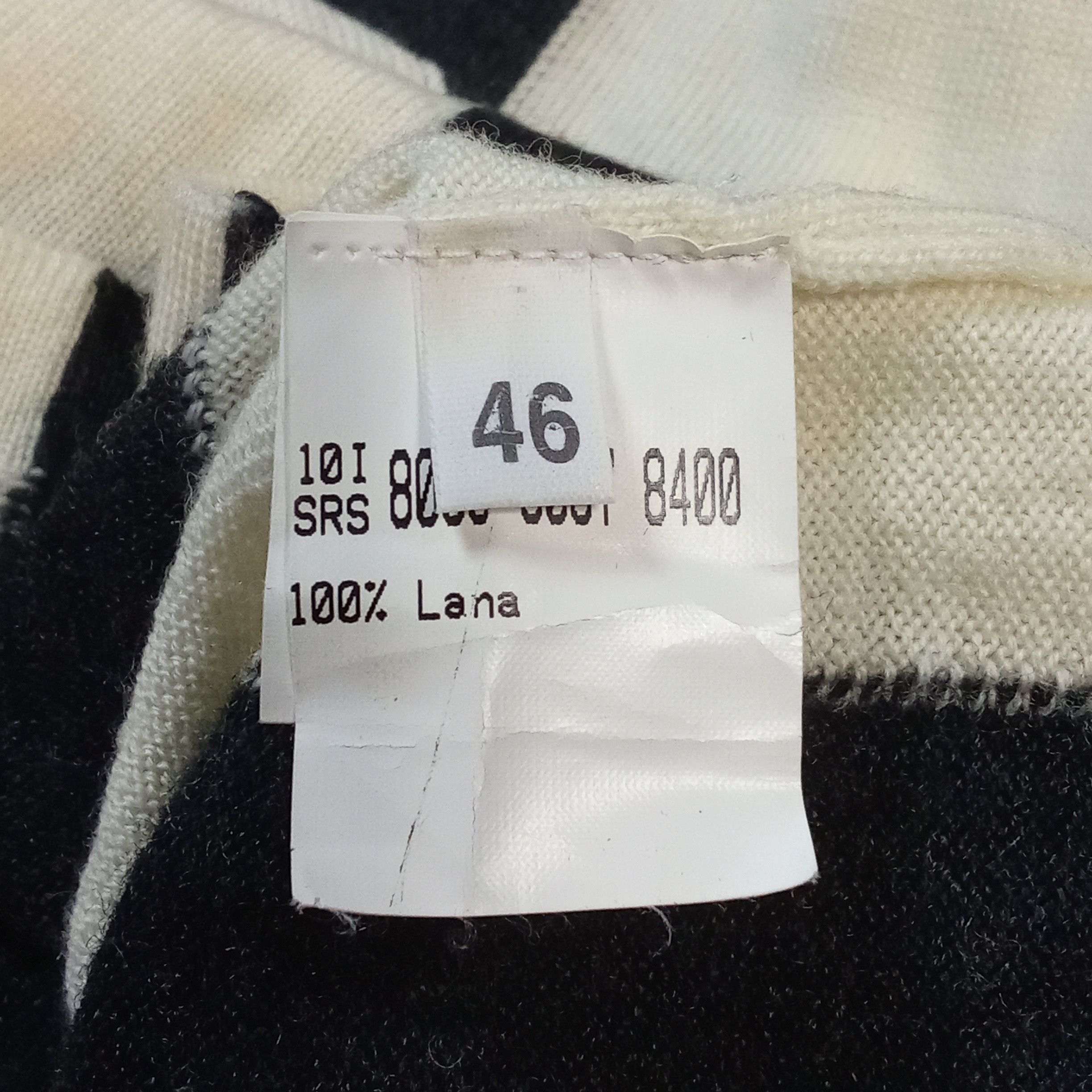 Raf Simons Raf Simons - F/W'10 - Striped Mock Neck - Wool Sweater Size US S / EU 44-46 / 1 - 10 Thumbnail