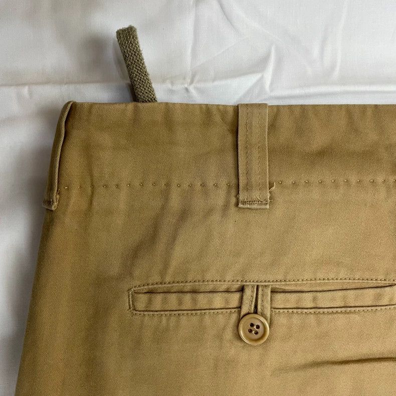 Helmut Lang HELMUT LANG size50 Hand sewn khaki trousers Size US 34 / EU 50 - 5 Thumbnail