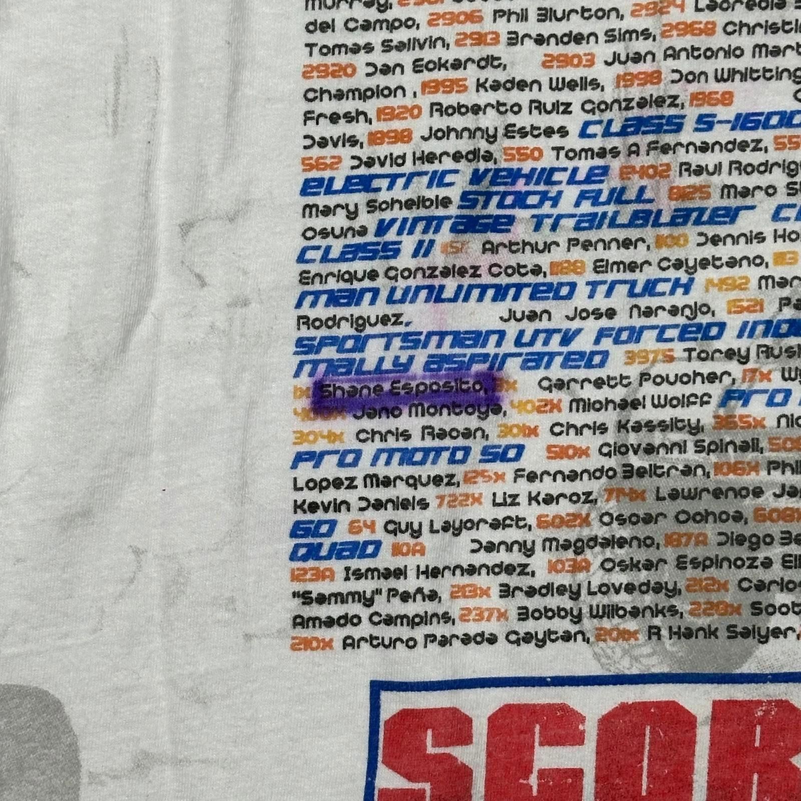 Other BFGoodrich Mens T-shirt Large White Baja 500 Racing Graphic Size US L / EU 52-54 / 3 - 9 Thumbnail