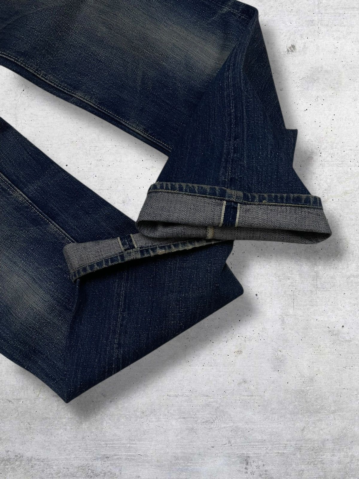 Sugar Cane VINTAGE SUGAR CANE JAPAN DESIGNER 90S OG SELVEDGE DENIM Size US 27 - 8 Thumbnail