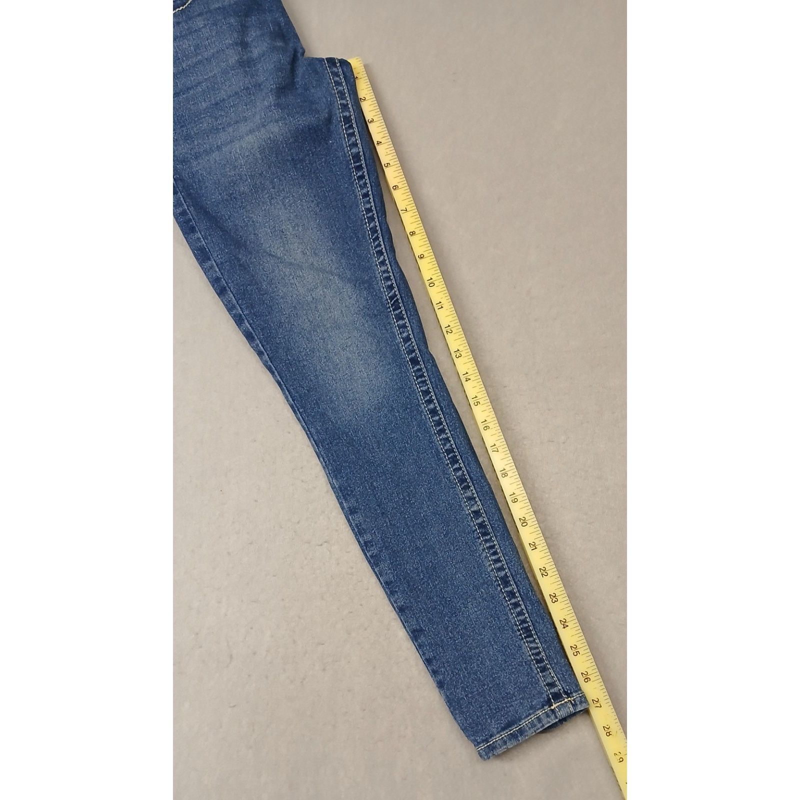 Other gemma Rae (7/28) Womens Skinny Straight Fit Blue Denim Jeans Size 26" / US 2 / IT 38 - 4 Thumbnail