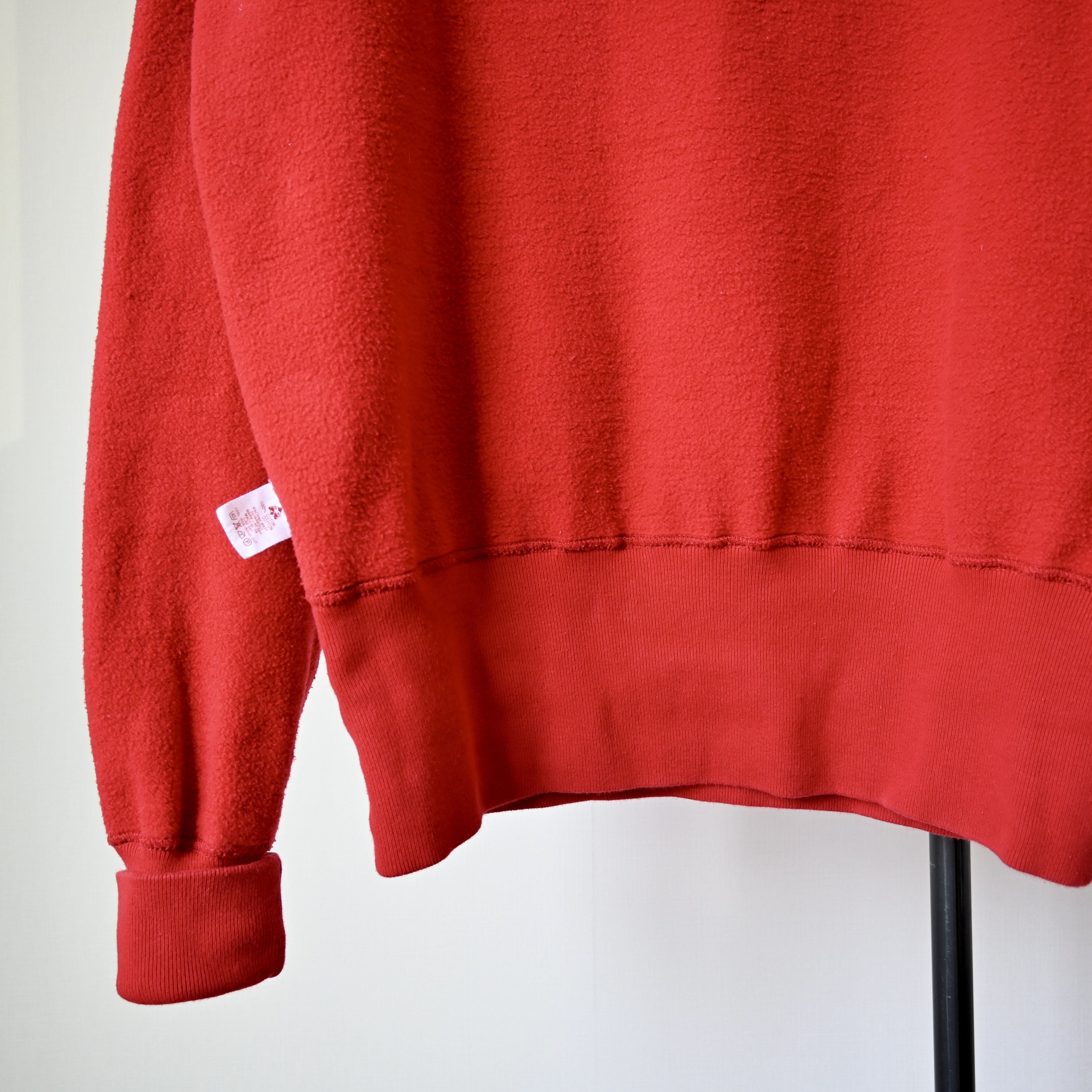 Evisu EVISU all cotton double-face crewneck sweatshirt red Size US L / EU 52-54 / 3 - 10 Thumbnail