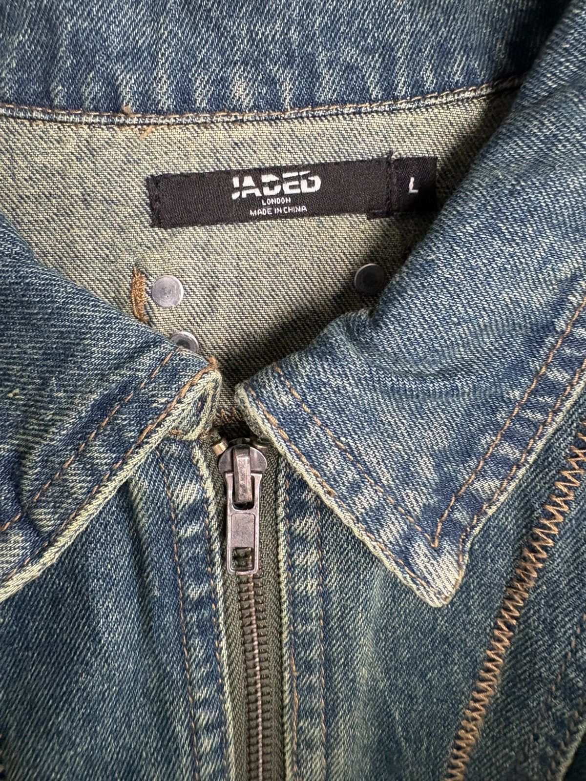 Jaded London Jaded London Denim Jacket Size US L / EU 52-54 / 3 - 3 Thumbnail