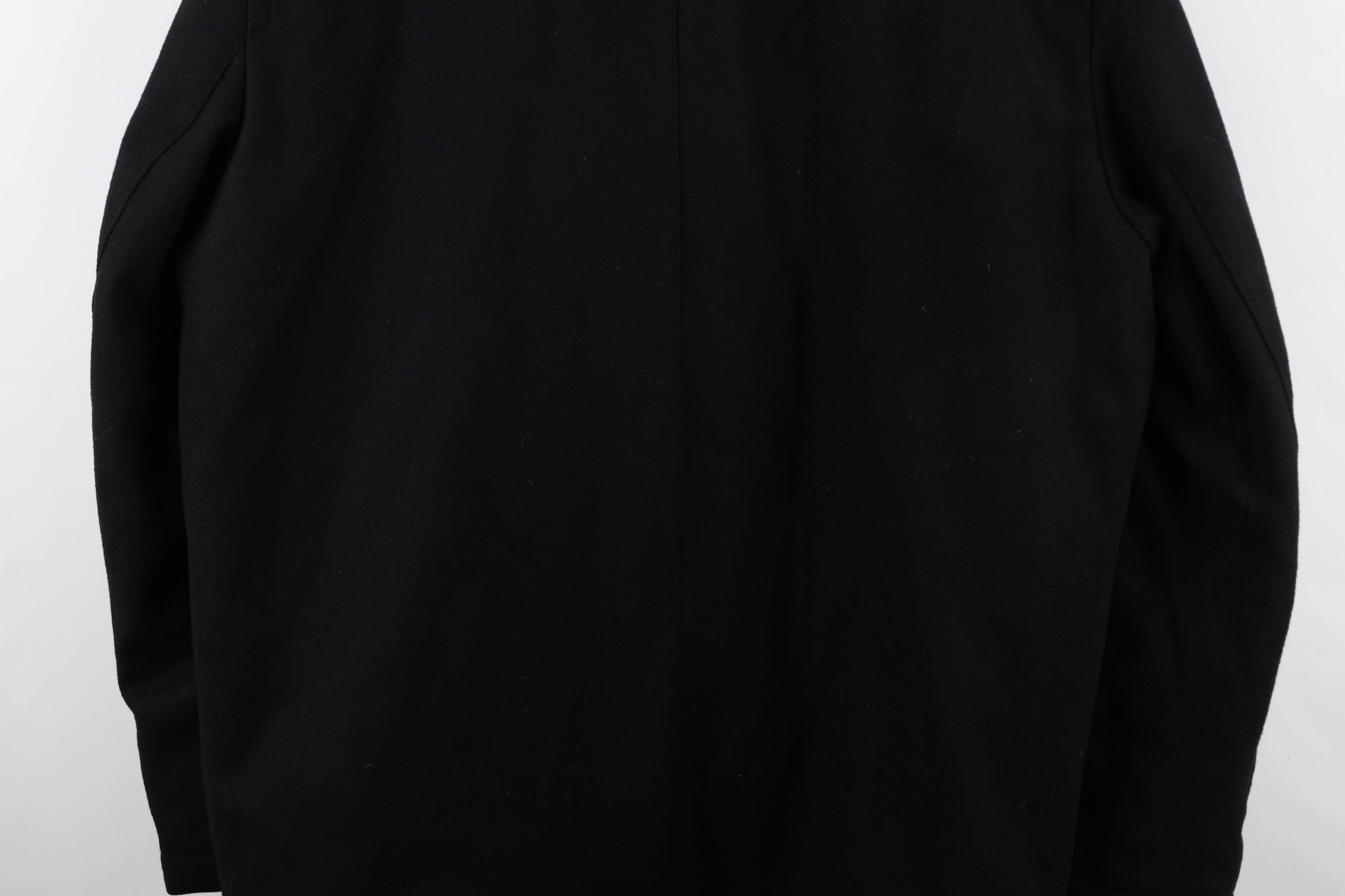 Johnston & Murphy × Vintage Johnston & Murphy Wool Cashmere Button Car Coat Jacket Black Size US L / EU 52-54 / 3 - 17 Thumbnail