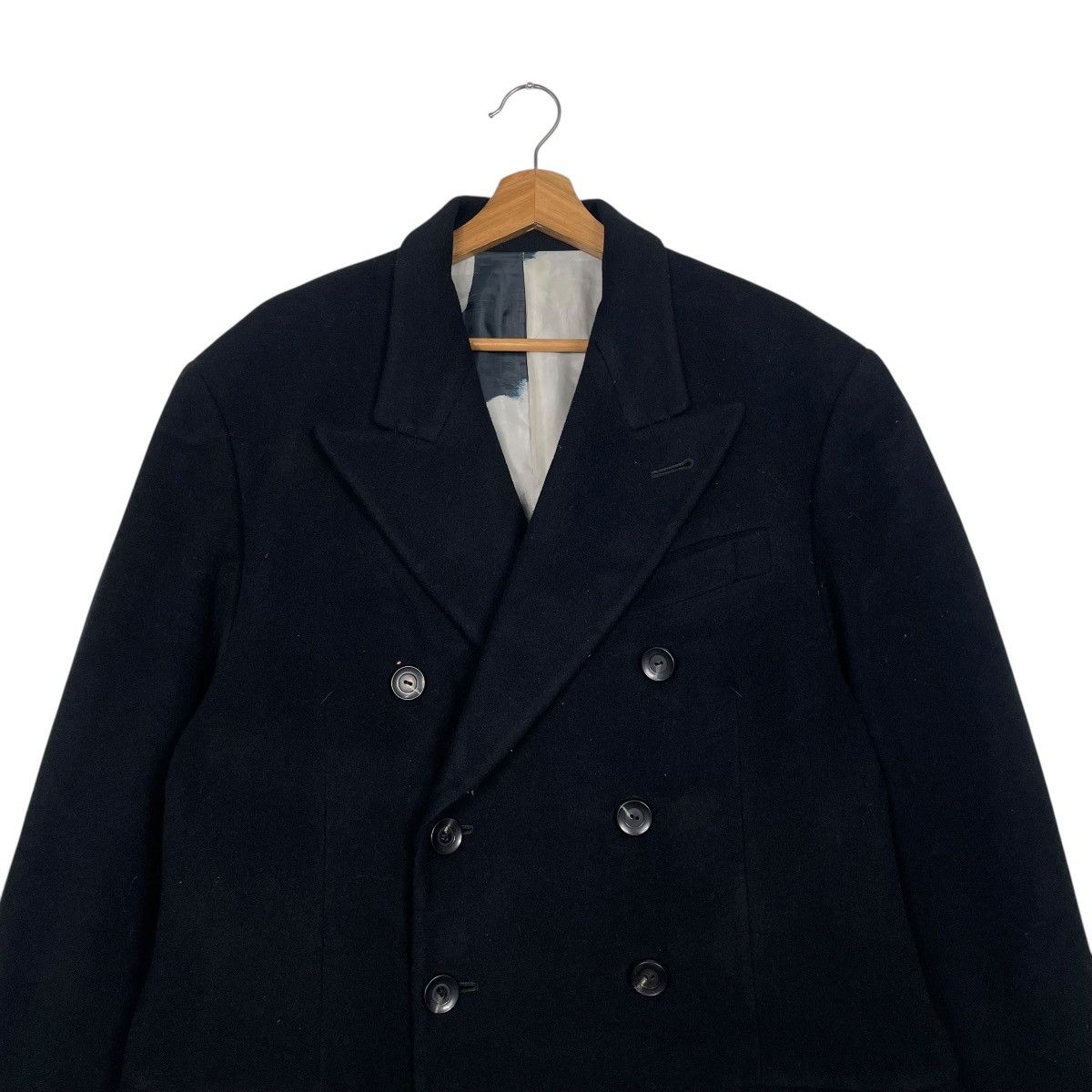 Jean Paul Gaultier Jean Paul Gaultier Homme Double Breasted Wool Overcoat Size US M / EU 48-50 / 2 - 3 Thumbnail
