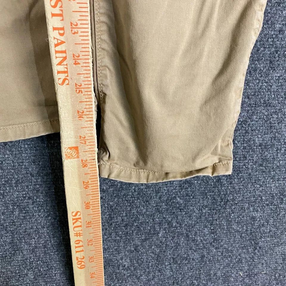 Armani Exchange Armani Exchange Chino Pants Women's 28 Boyfriend Beige Size 28" / US 6 / IT 42 - 4 Thumbnail