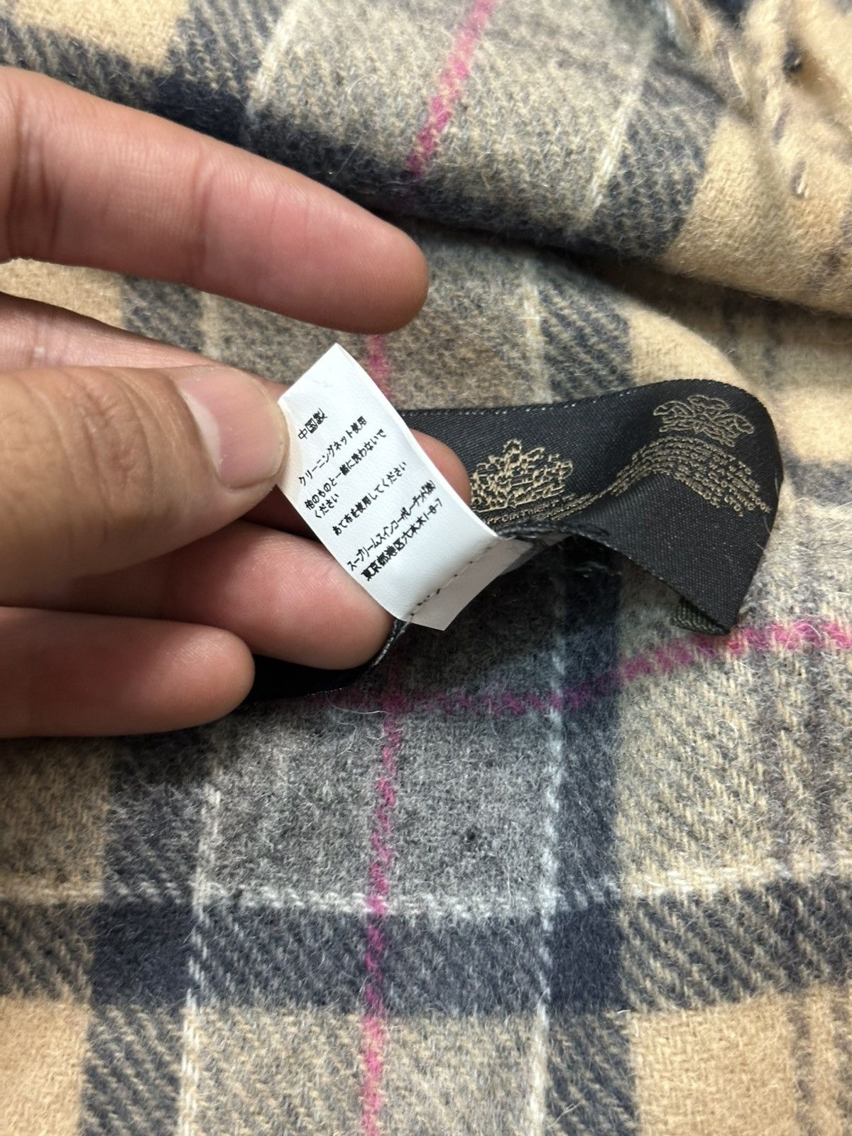 Barbour NWT Barbour Tartan Lambwool Scarf Size ONE SIZE - 7 Thumbnail