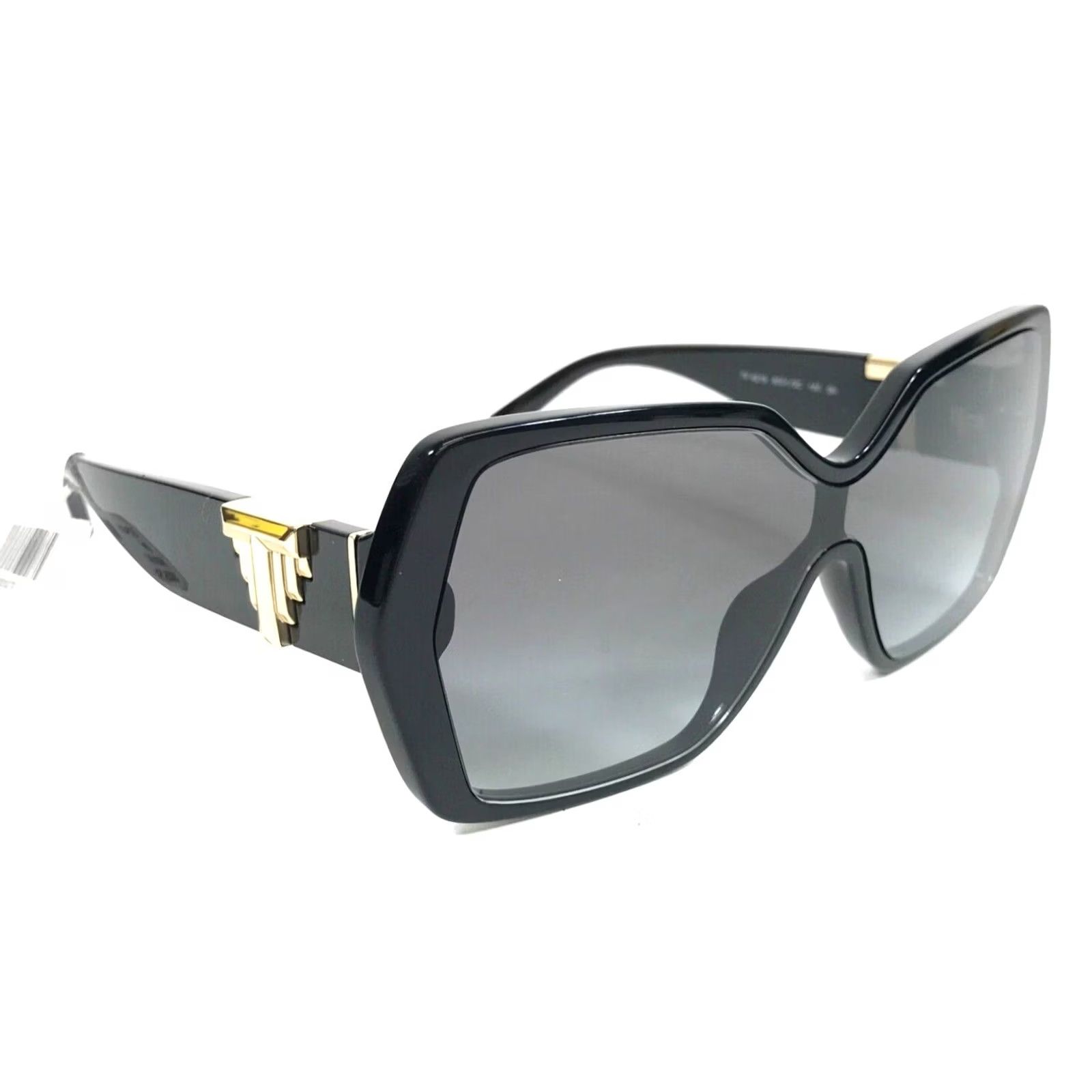 Tiffany & Co. Sunglasses TF4219 Black Gold Butterfly Gray  display picture 3