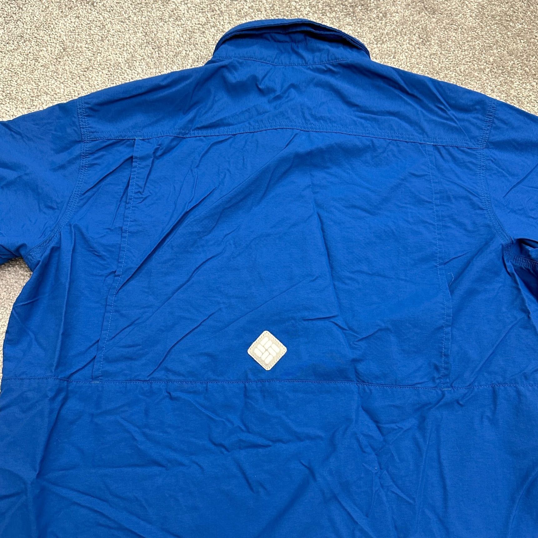Vintage Columbia Omni Shield Cascade Explorer Shirt Mens Medium Blue Short Sleeve Size US M / EU 48-50 / 2 - 5 Thumbnail