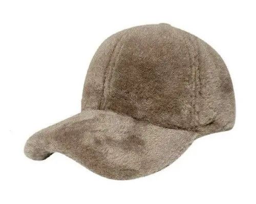 VIBE Outdoor retro faux fur fluffy teddy ball cap hat Size ONE SIZE - 1 Thumbnail