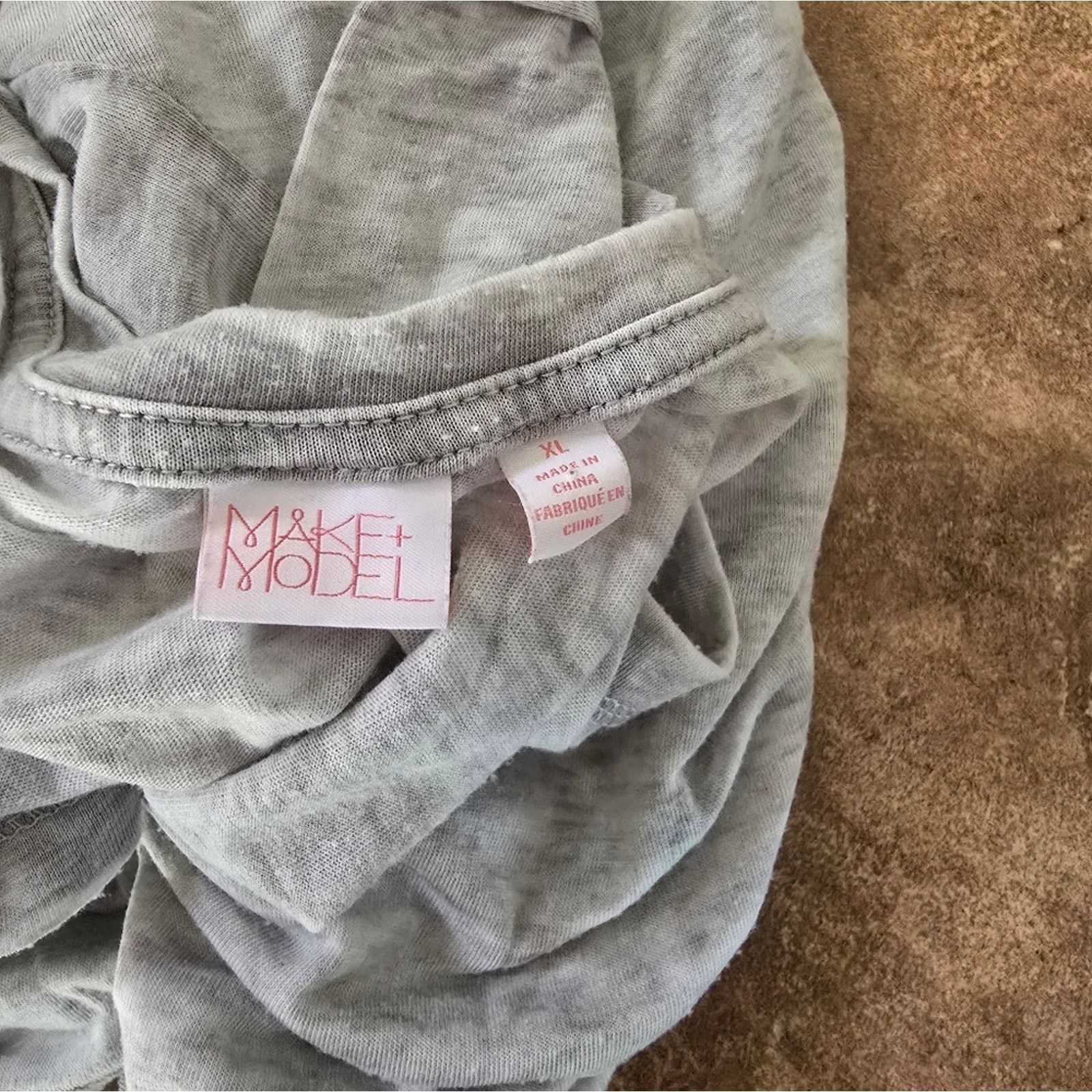 Other Grey Burnout M+M Short Sleeve Size XL / US 12-14 / IT 48-50 - 3 Thumbnail