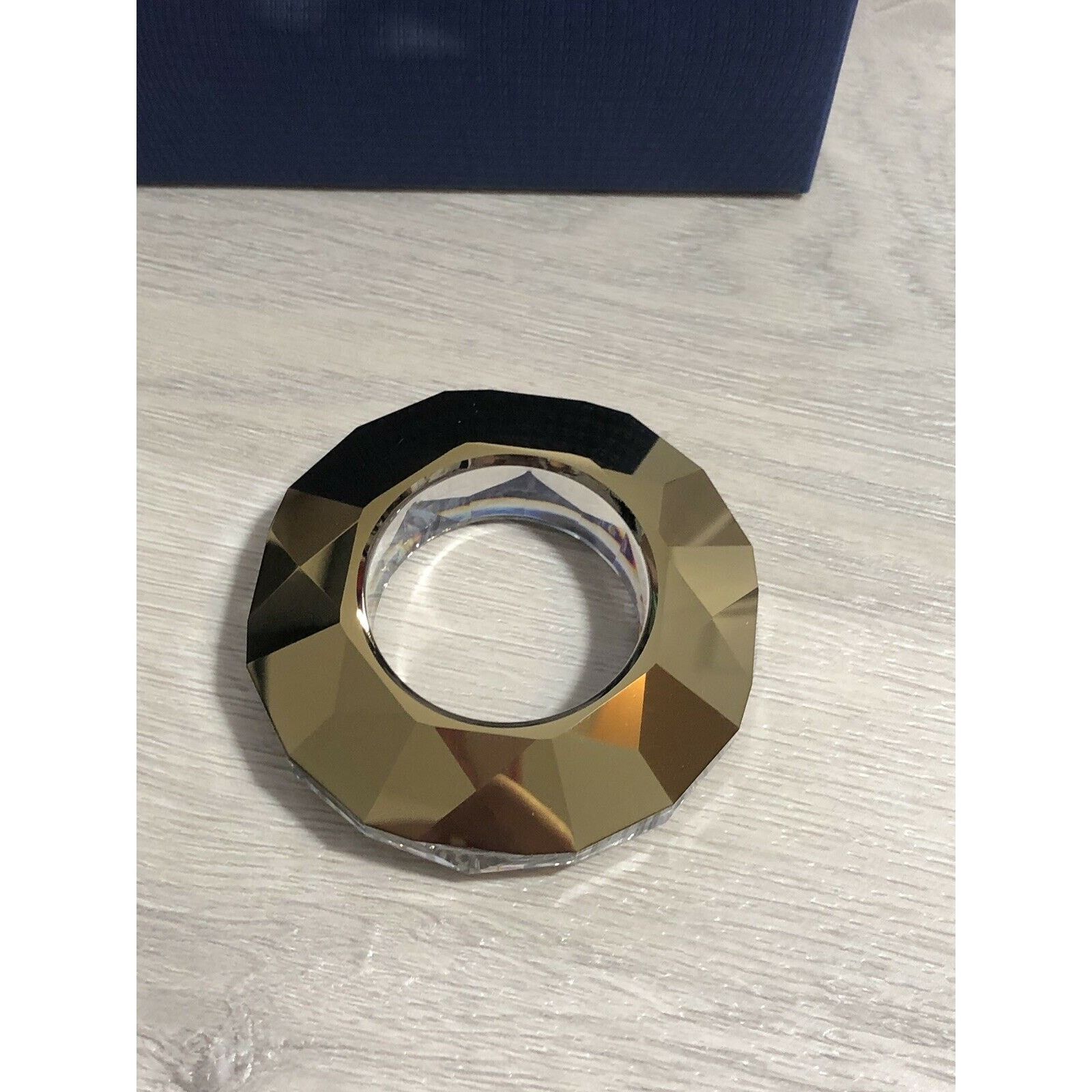 Swarovski Swarovski Crystal New 2016 Allure Tea Light In Gold Tone Size ONE SIZE - 3 Thumbnail