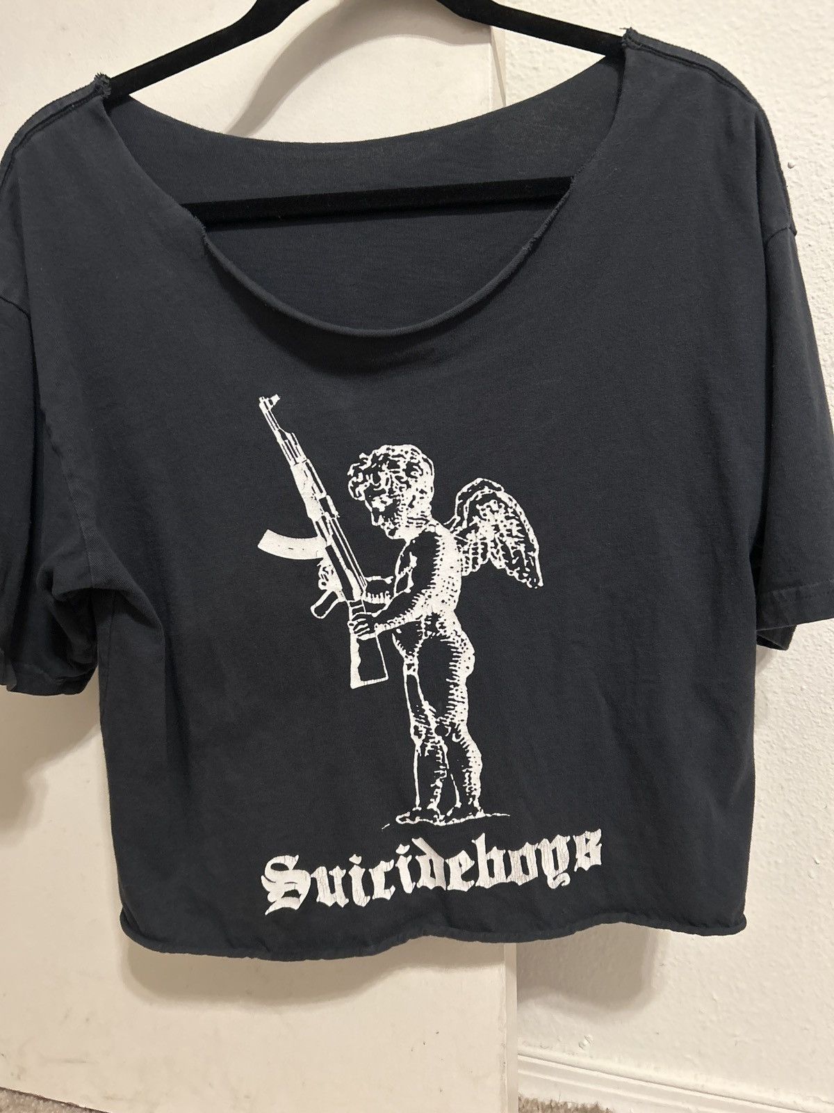 G59 Records G59 ANGEL WITH AK CROP TOP Size S / US 4 / IT 40 - 4 Thumbnail