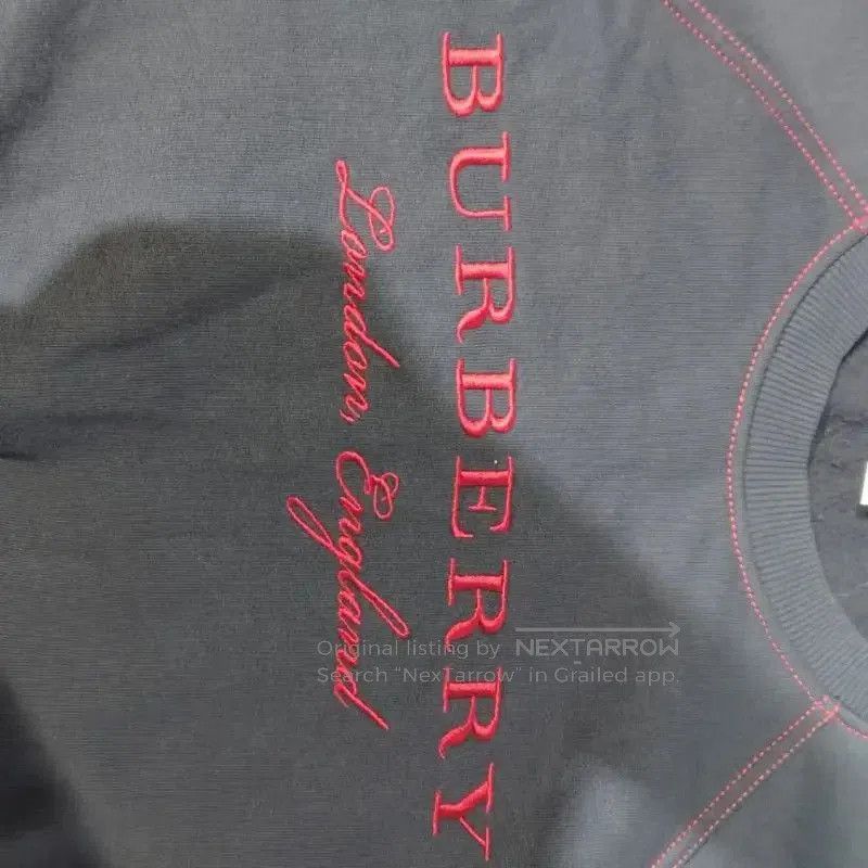 Burberry Burberry Navy Cotton Women’s Sweatshirt. Size M / US 6-8 / IT 42-44 - 3 Thumbnail