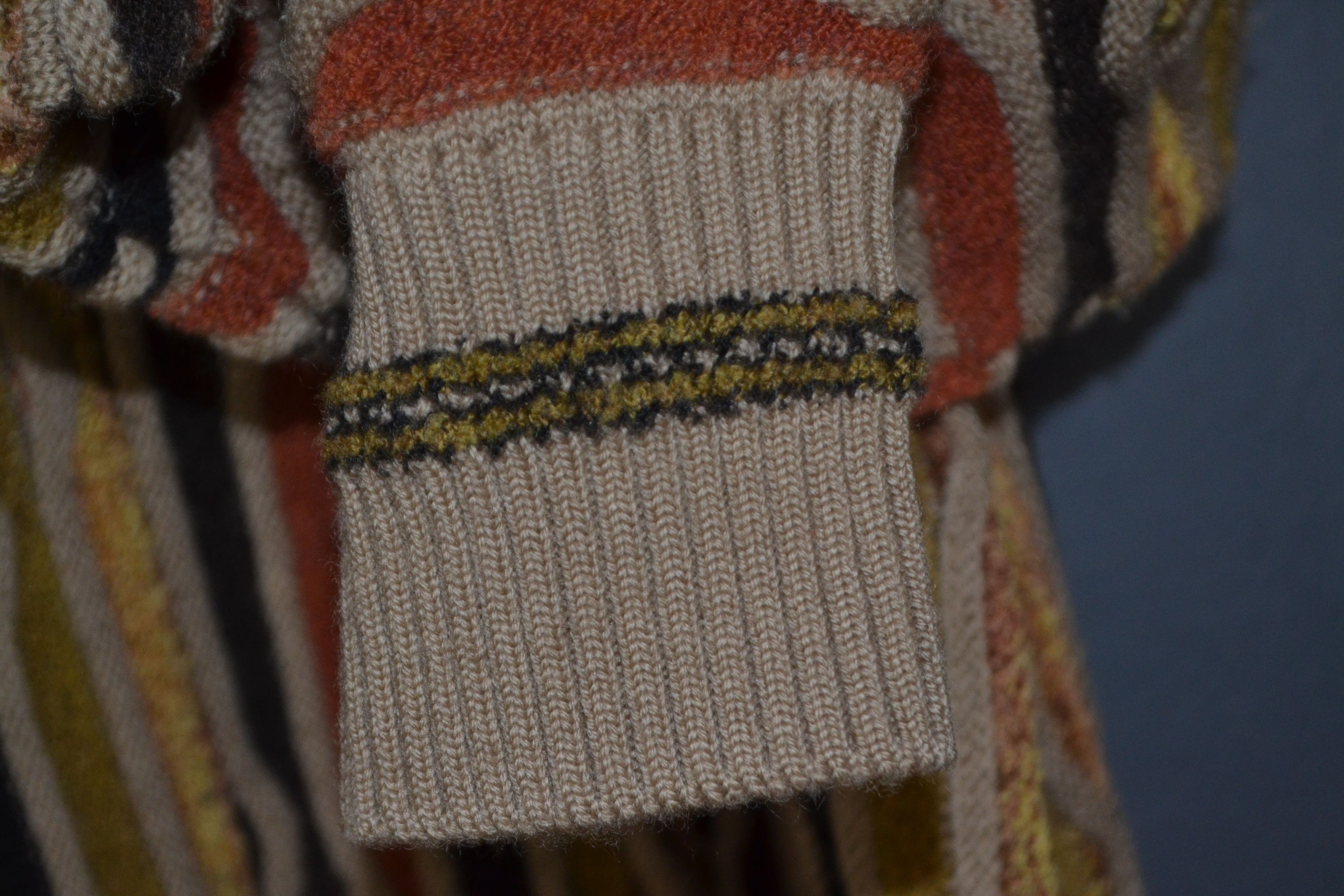 Japanese Brand Rotary Group Japanese 3D Knit Coogi Style Sweater 48 M Size US M / EU 48-50 / 2 - 4 Thumbnail