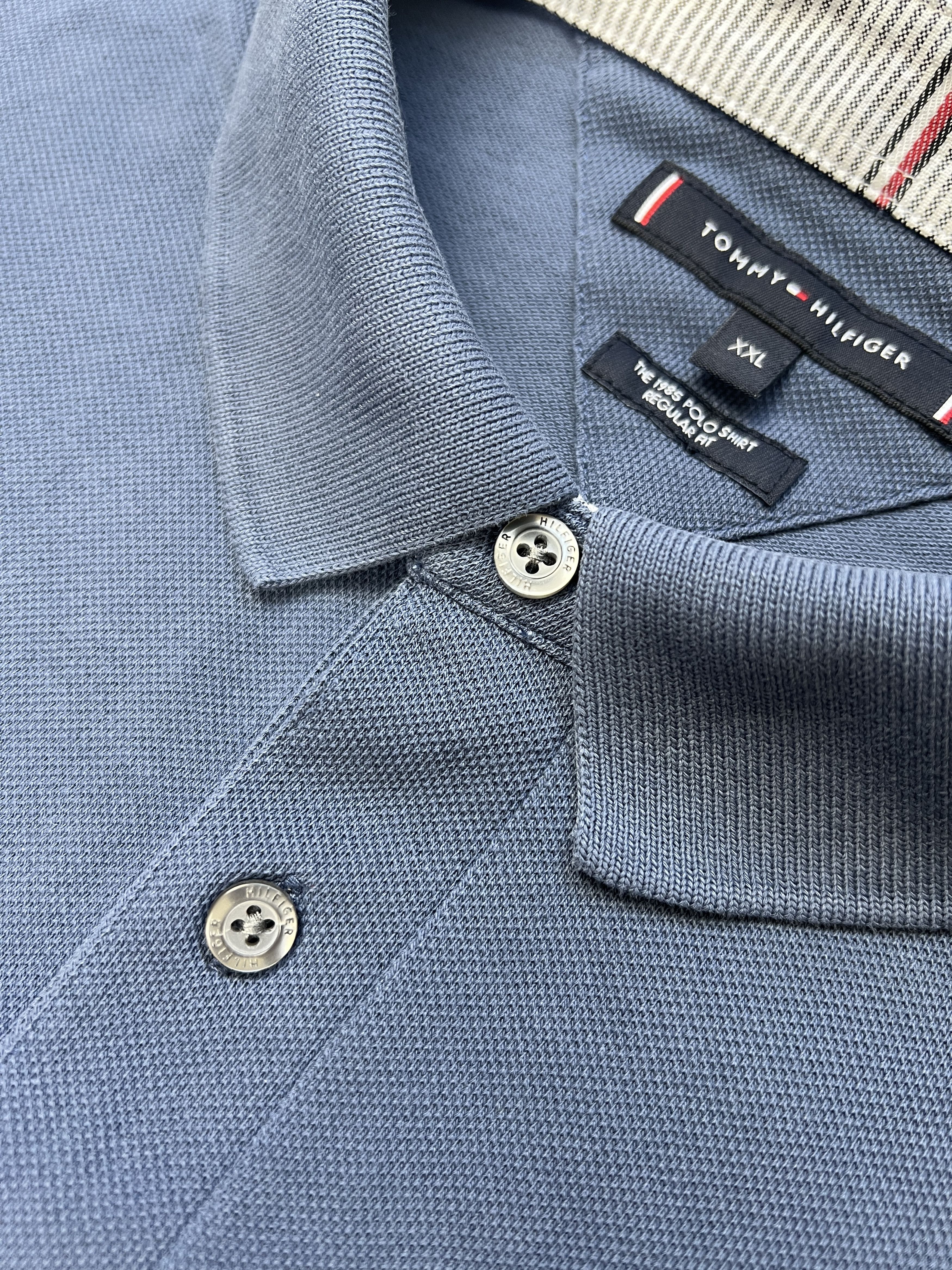 Tommy Hilfiger Tommy Hilfiger 1985 Polo Shirt Regular Fit Blue XL-XXL Size US XXL / EU 58 / 5 - 5 Thumbnail