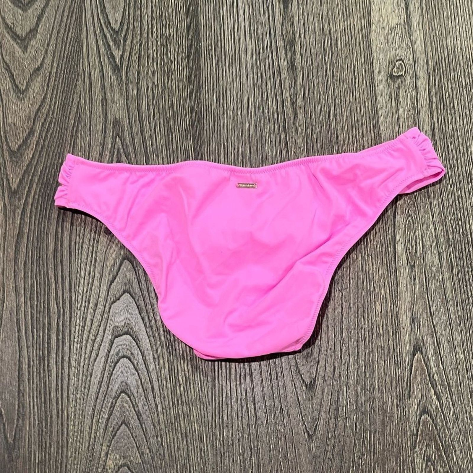 Victoria's Secret NWOT Victoria’s Secret Havana Hipster Bikini Bottom Ruched M Size ONE SIZE - 3 Thumbnail