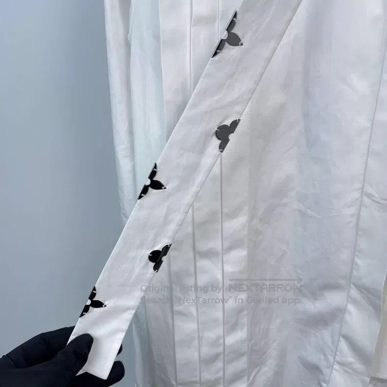 Louis Vuitton Louis Vuitton Classic Monogram Floral Women's Ribbon Bow T Size S / US 4 / IT 40 - 4 Thumbnail