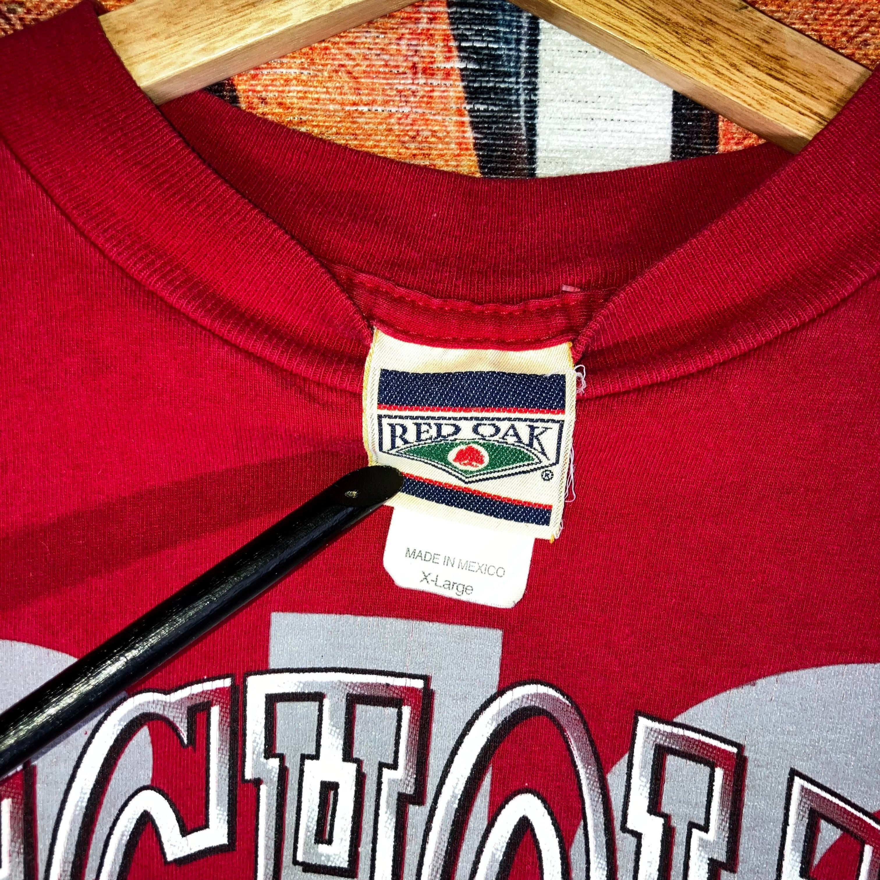 Vintage Vintage 90s Nicholls State Logo Tee Size XL Size US XL / EU 56 / 4 - 3 Thumbnail