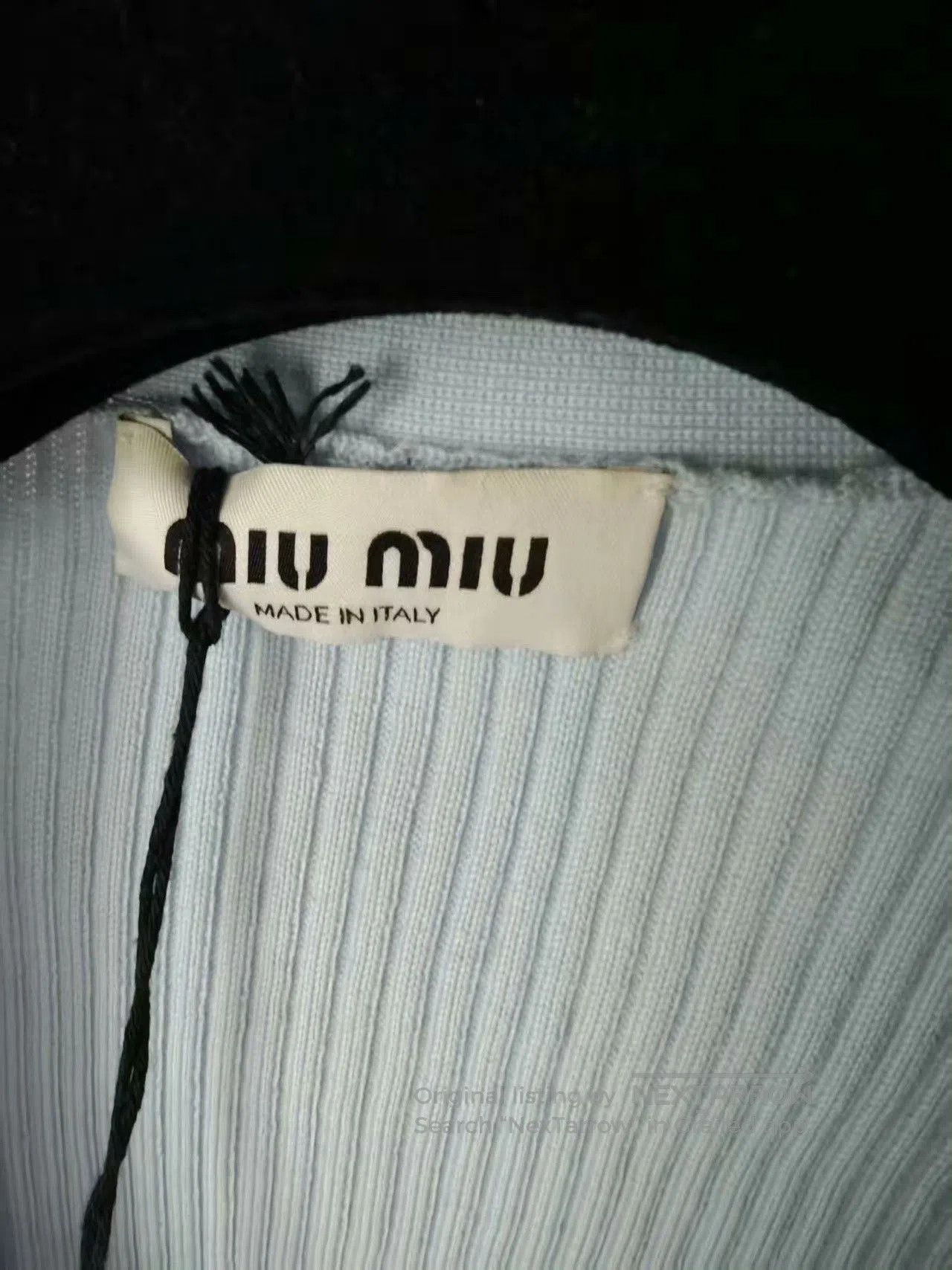 Miu Miu Miu Miu Women's Top. Size M / US 6-8 / IT 42-44 - 2 Thumbnail