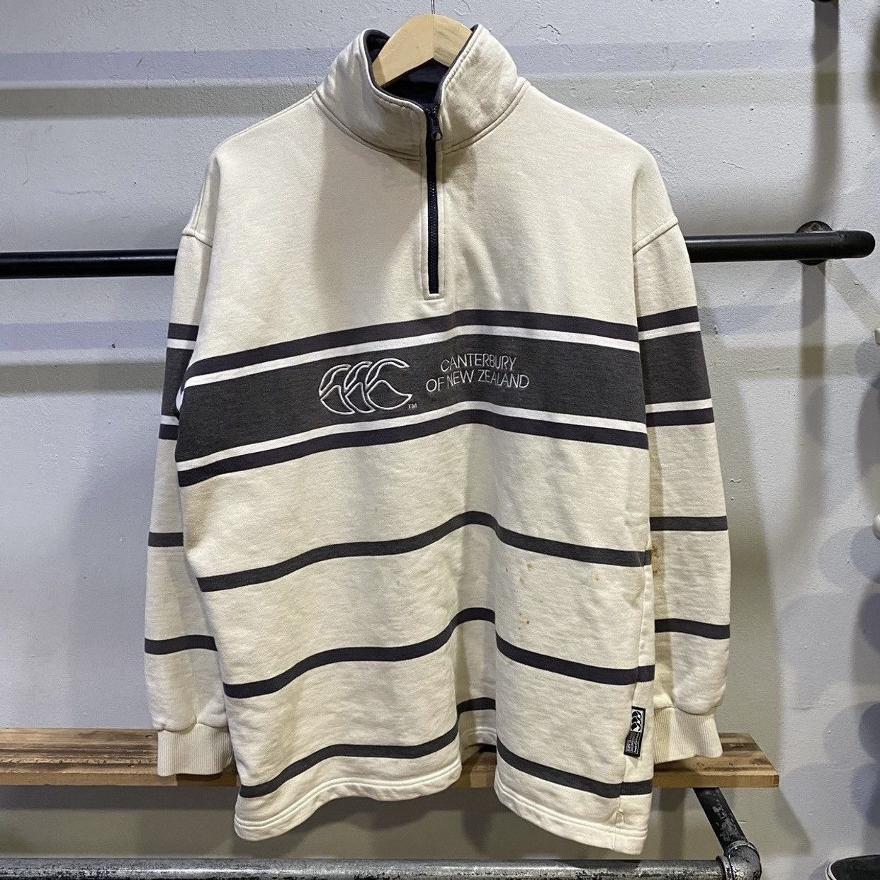 Canterbury of New Zealand Vintage Canterbury Of New Zealand Embroidered Half Zipper Size US L / EU 52-54 / 3 - 1 Thumbnail