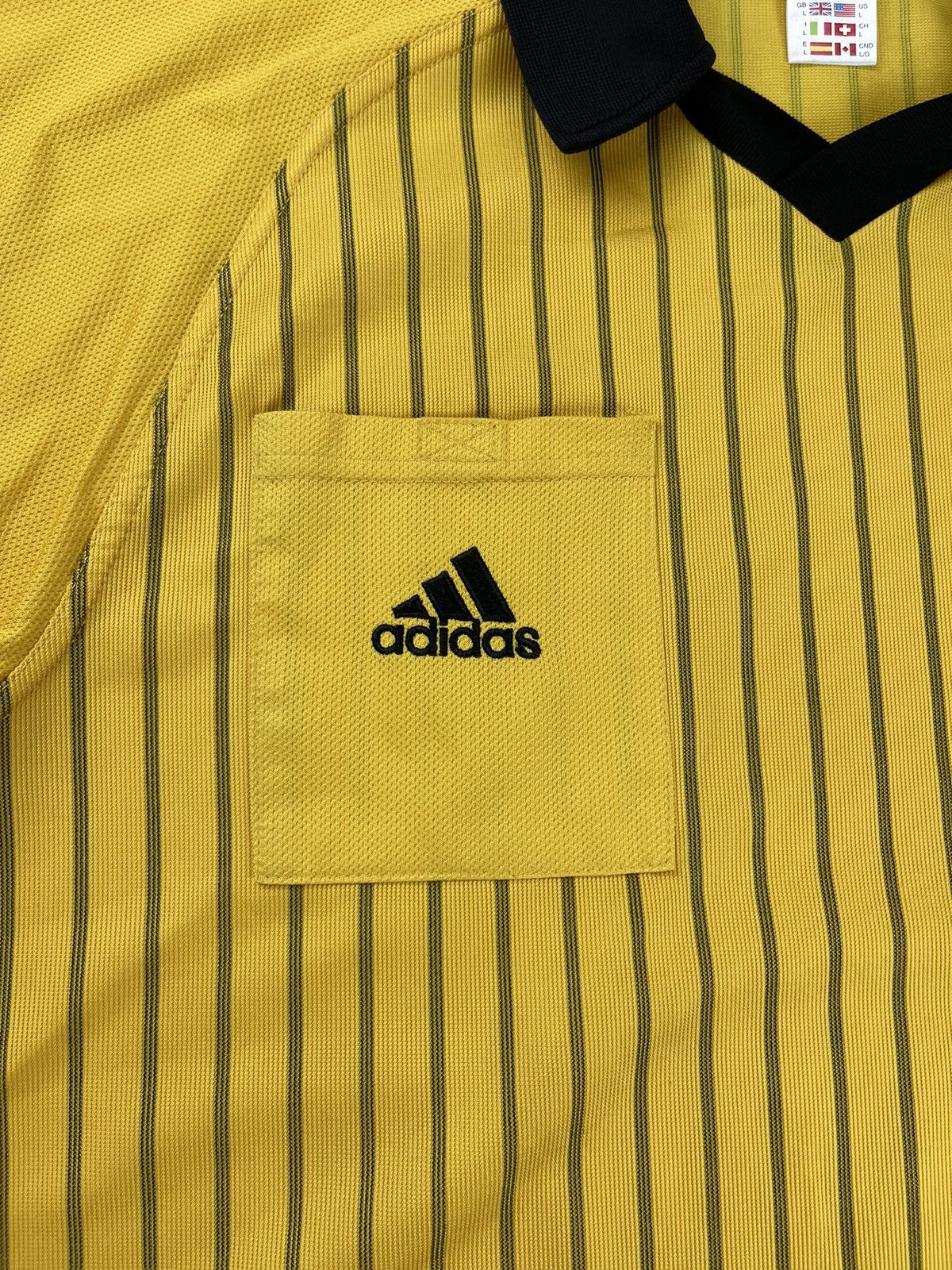 Adidas × Vintage Switzerland Vintage Soccer Referee Jersey World Cup Size US L / EU 52-54 / 3 - 5 Thumbnail