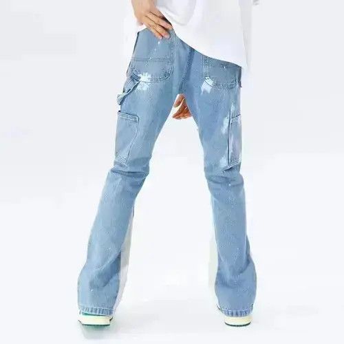 Japanese Brand Jeans Cargo Pants Men Size US 32 / EU 48 - 3 Thumbnail