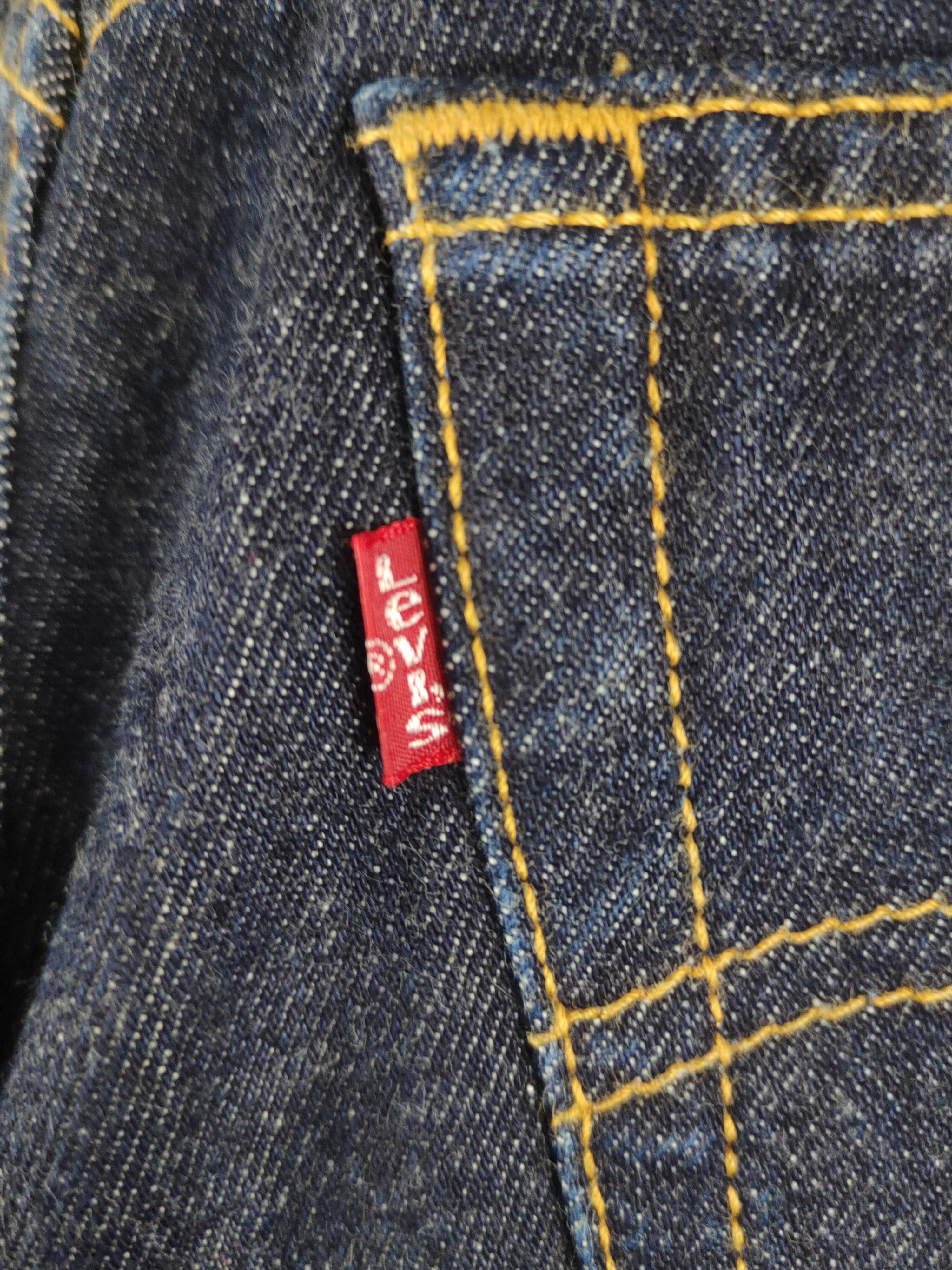 Levi's Levi's Dark Blue Distressed Ripped Jeans #S2814 Size US 27 - 10 Thumbnail