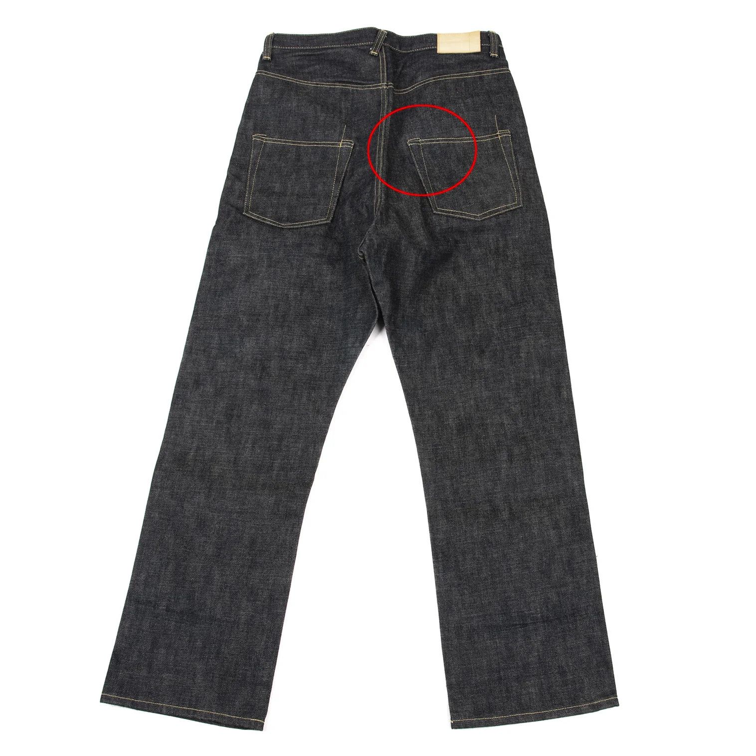 Ganryu Camouflage Pocket Straight Denim Pants Indigo S Size US 30 / EU 46 - 9 Thumbnail