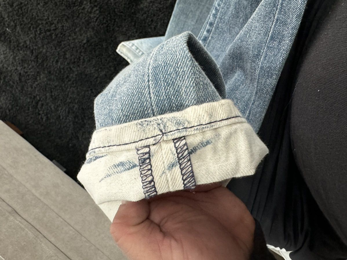 True Religion VINTAGE TRUE RELIGION STRAIGHT BOOT CUT BLEACHED DENIM JEANS Size US 36 / EU 52 - 3 Thumbnail