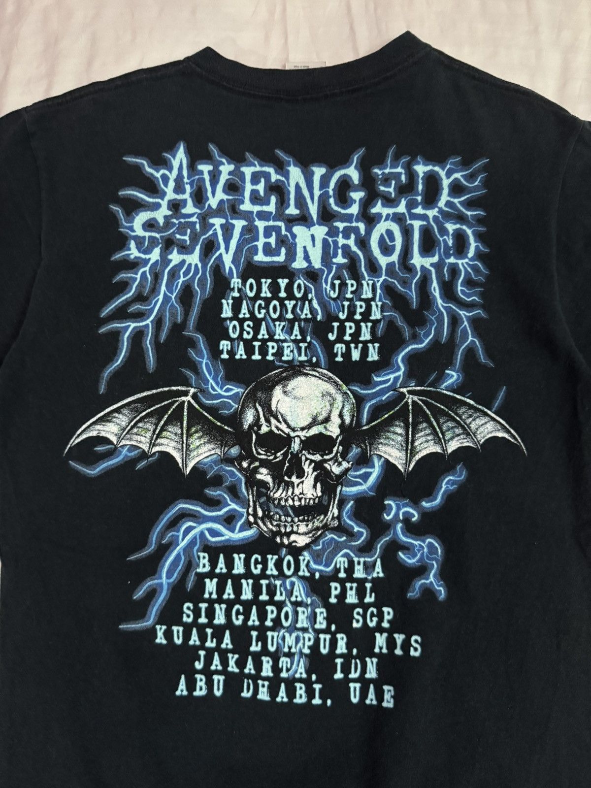 Band Tees 2000s Avenged Sevenfold Asian Tour Tees Size US S / EU 44-46 / 1 - 5 Thumbnail