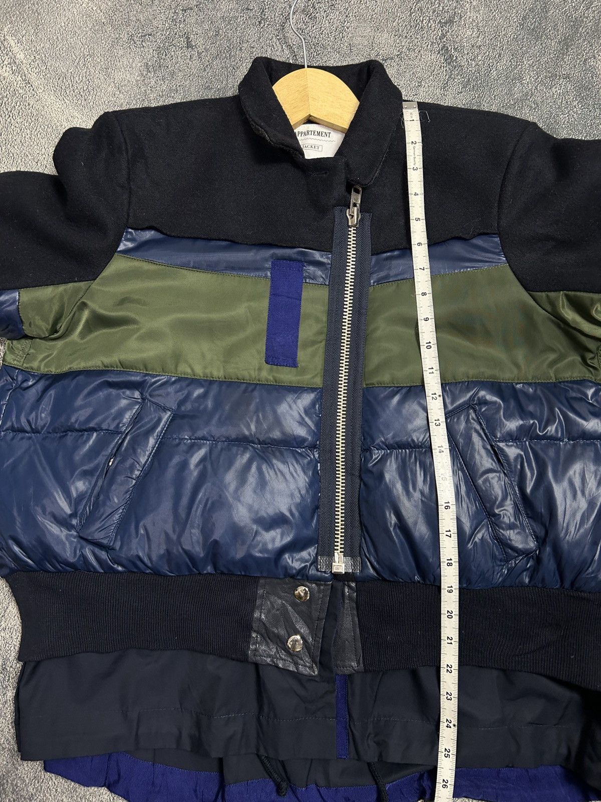 Other L’APPARTEMENT Melton Mixed Fabric blouson inspiration Sacai Size US L / EU 52-54 / 3 - 9 Thumbnail