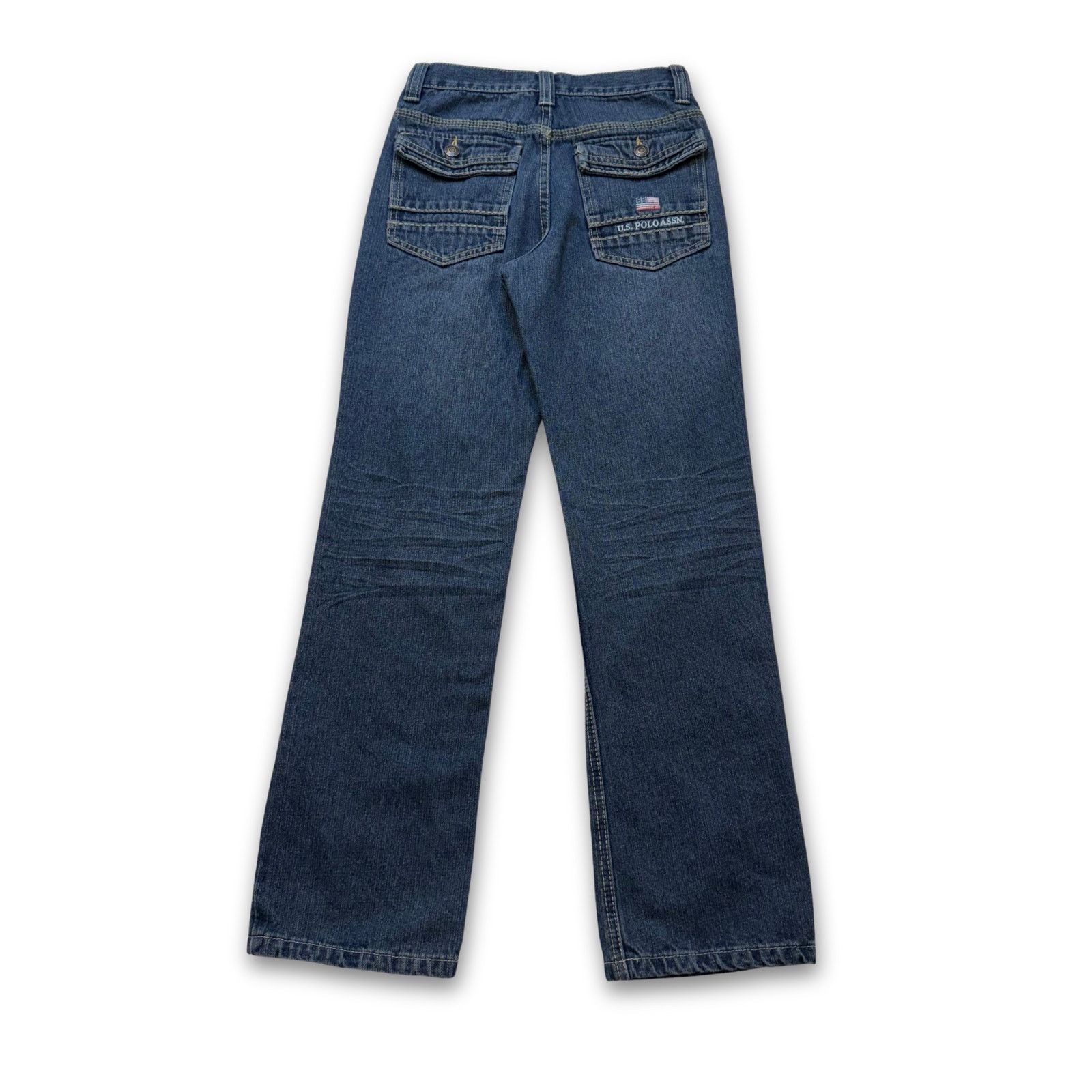 U.S. Polo Assn. US Polo Assn. Slim Straight Jeans | Women's 14 Size 36" / US 14 / IT 50 - 2 Thumbnail