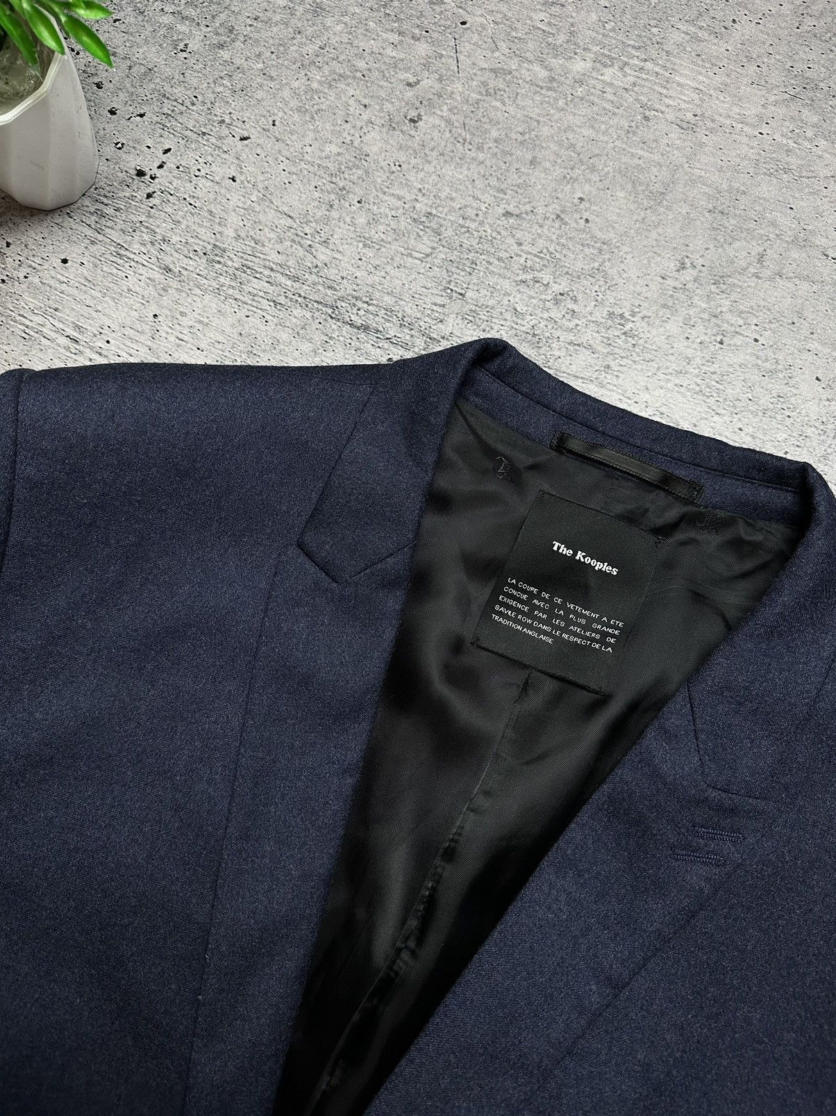The Kooples × Vintage The Kooples Wool Suit Blazer + Pants Size 40S - 5 Thumbnail