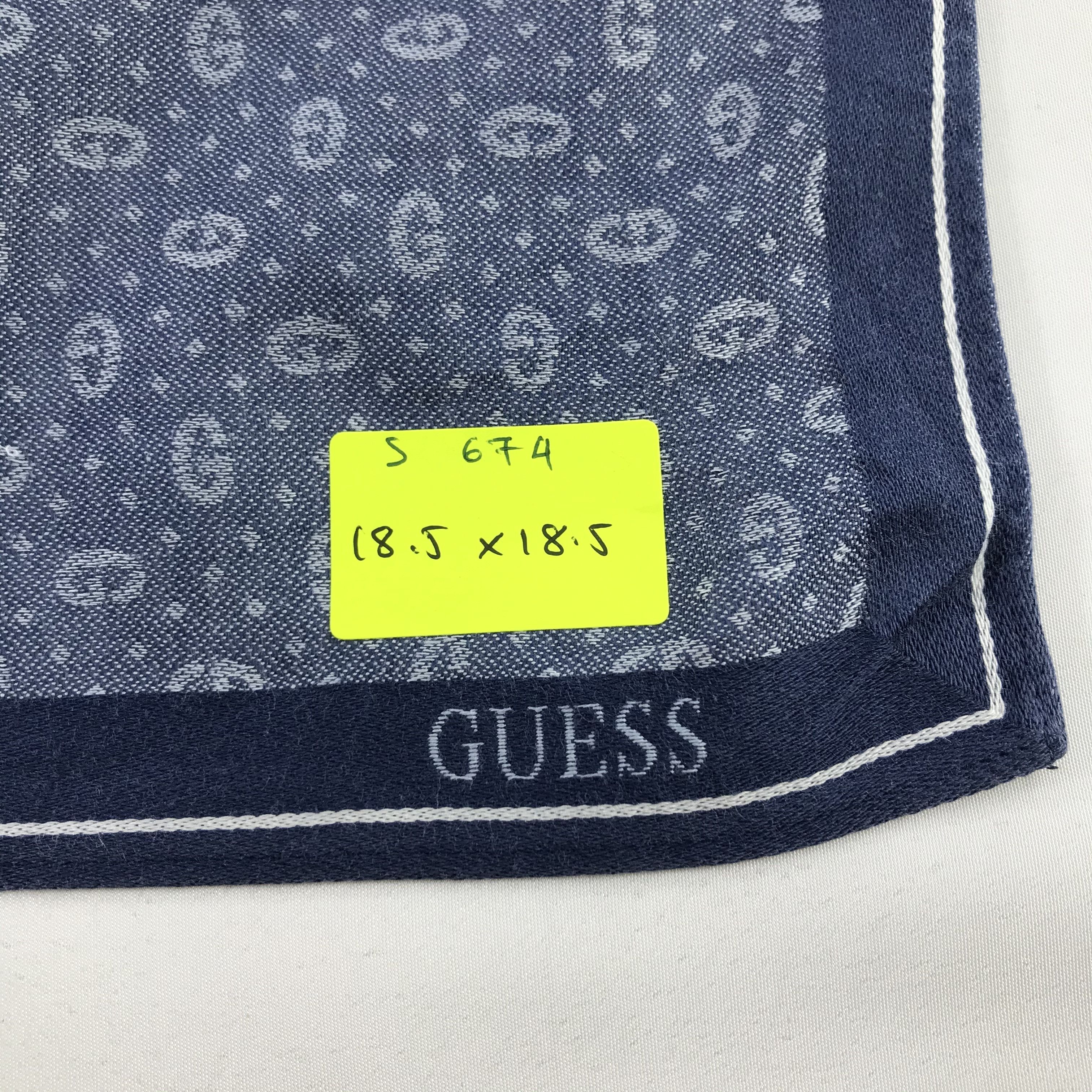 Guess × Vintage Guess Bandana / Handkerchief / Neckerchief - S674 Size ONE SIZE - 5 Thumbnail