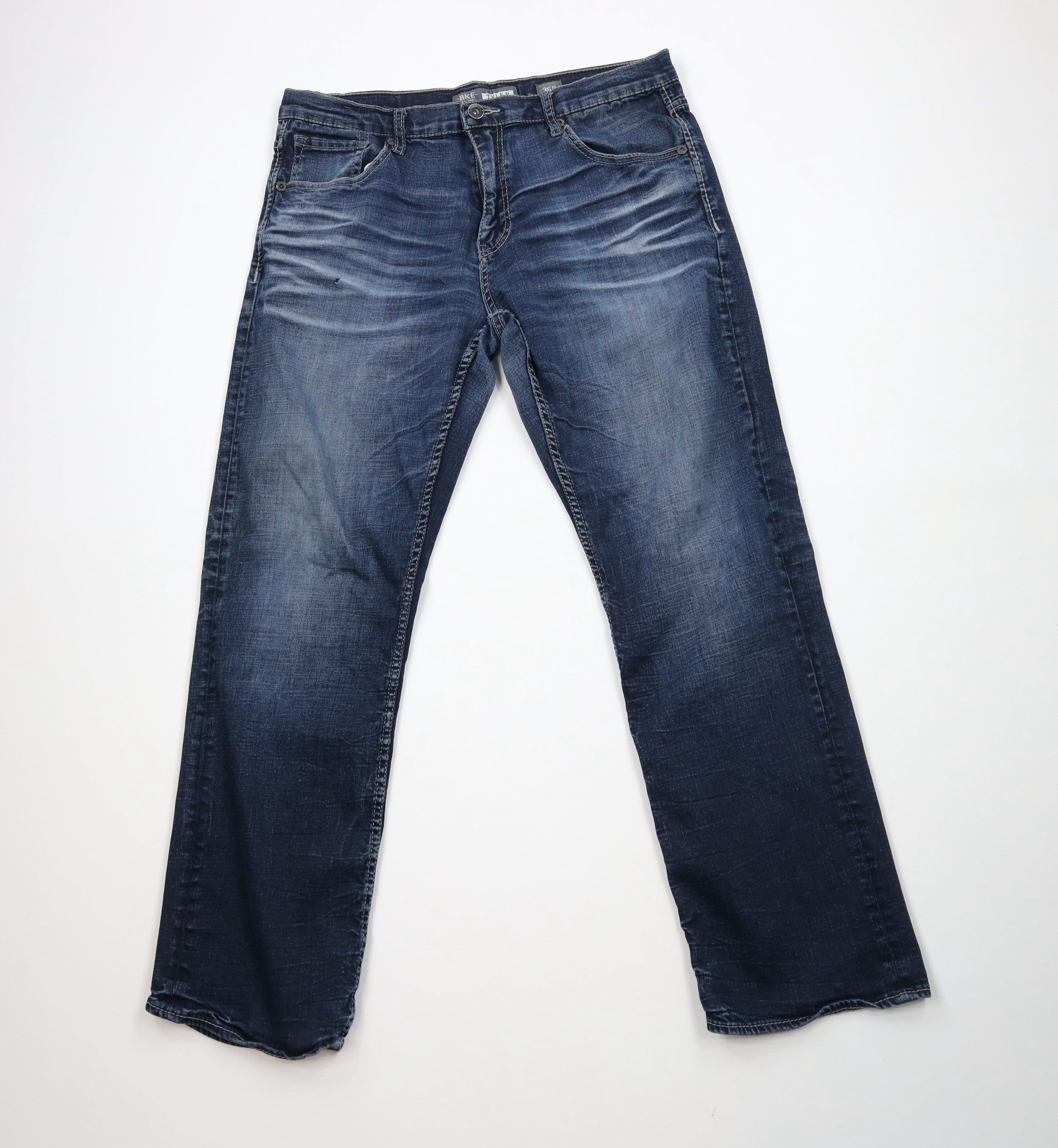 Vintage Buckle BKE Thick Stitch Tyler Straight Leg Jeans AS IS Size US 36 / EU 52 - 1 Thumbnail