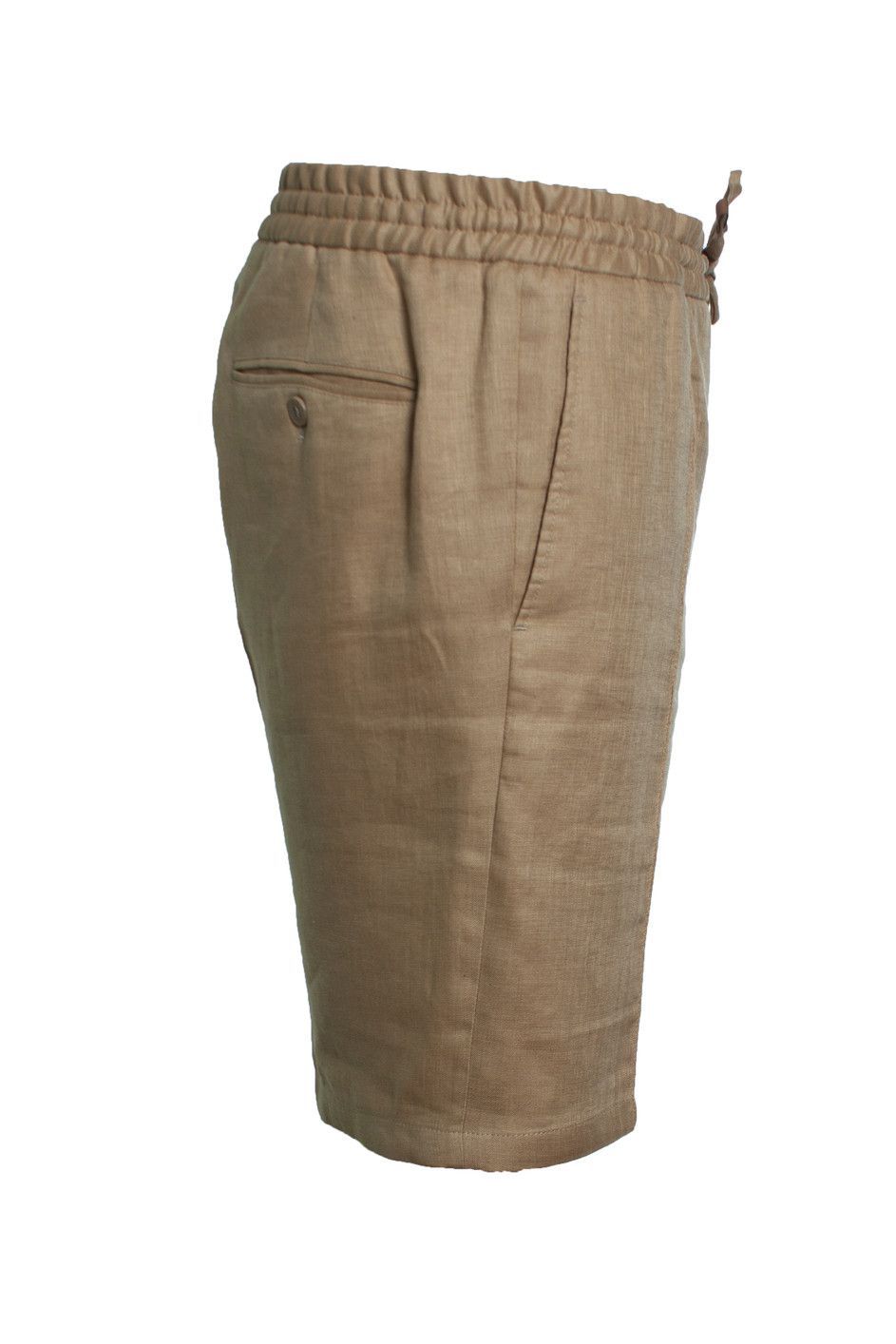 Brioni Brioni, brown linen bermuda Sidney shorts Size US 34 / EU 50 - 3 Thumbnail