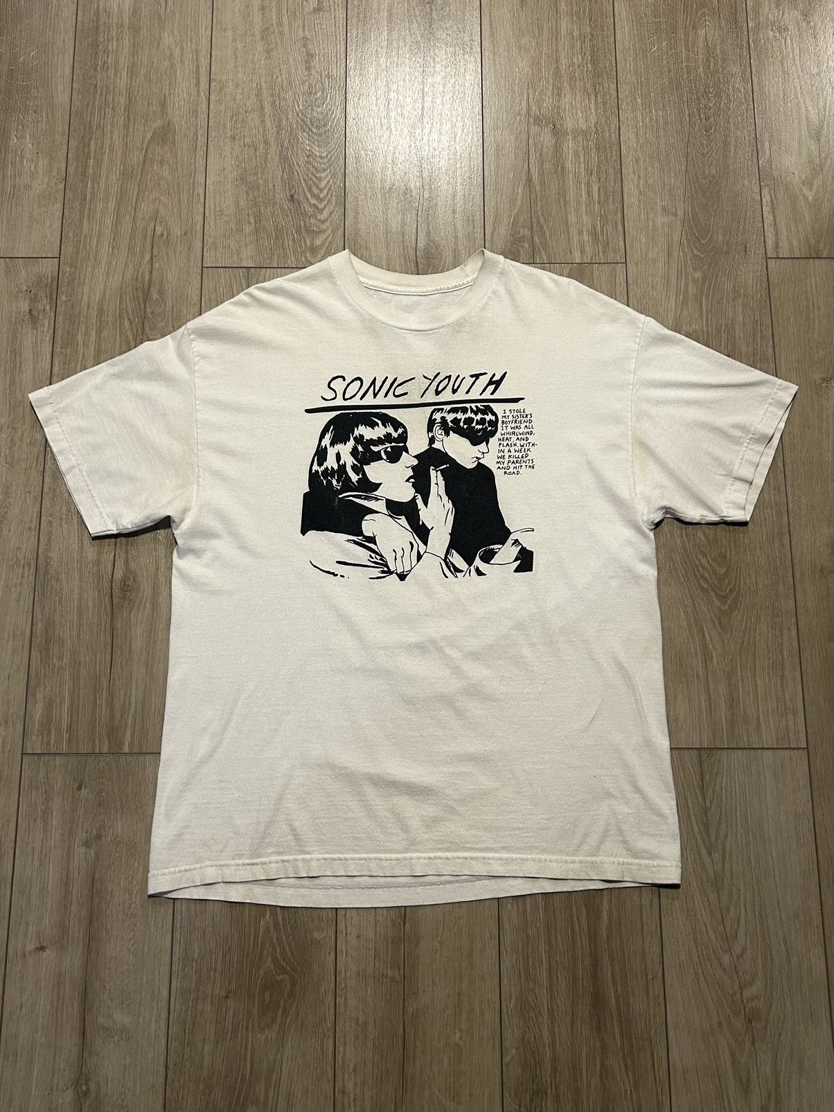 90s古着】Sonic Youth Tシャツ Giantボディ XLサイズ Giant × Vintage