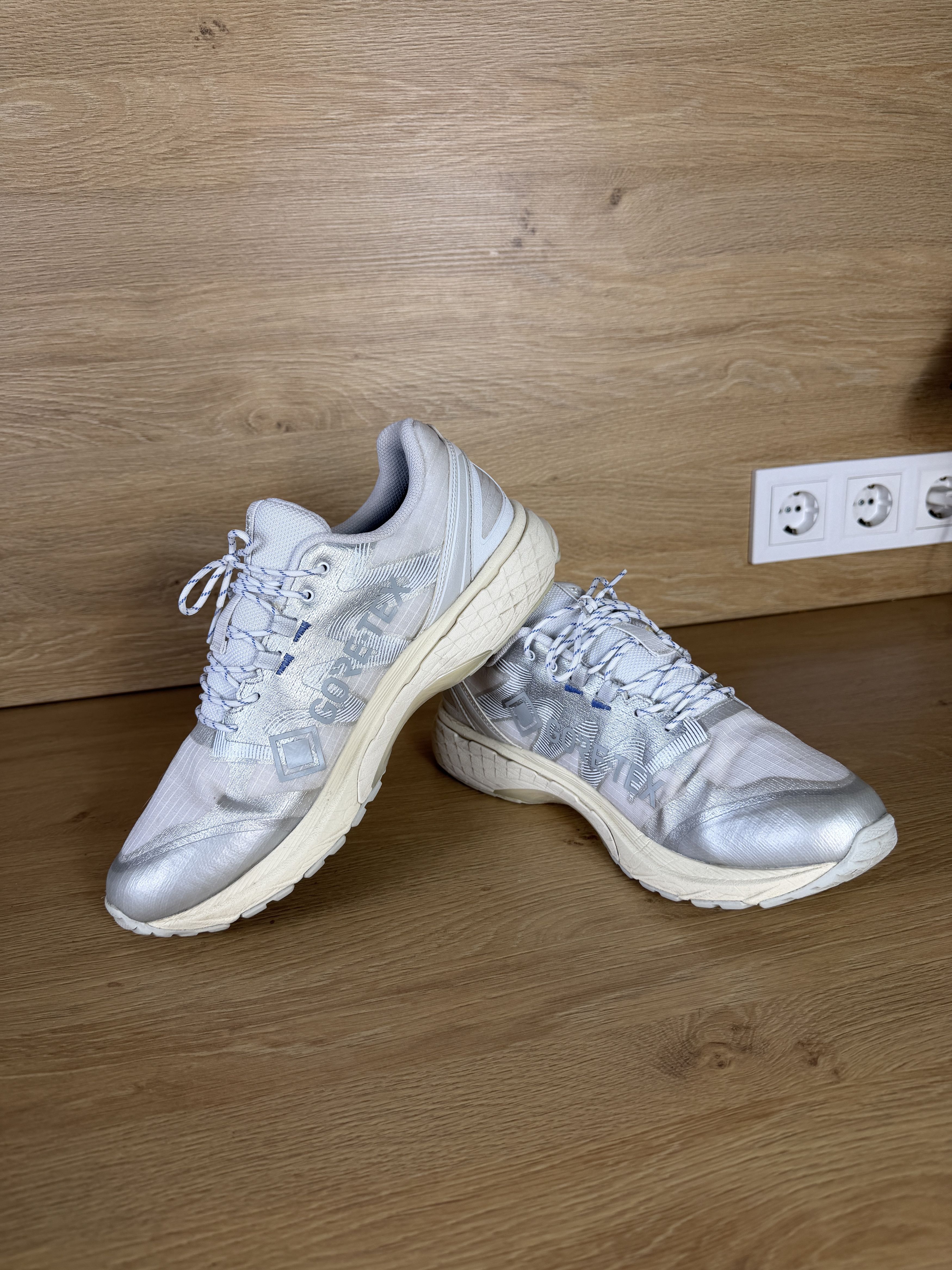 Asics ASICS gel Terrain gore-tex white pure silver us 10 Size US 10 / EU 43 - 5 Thumbnail