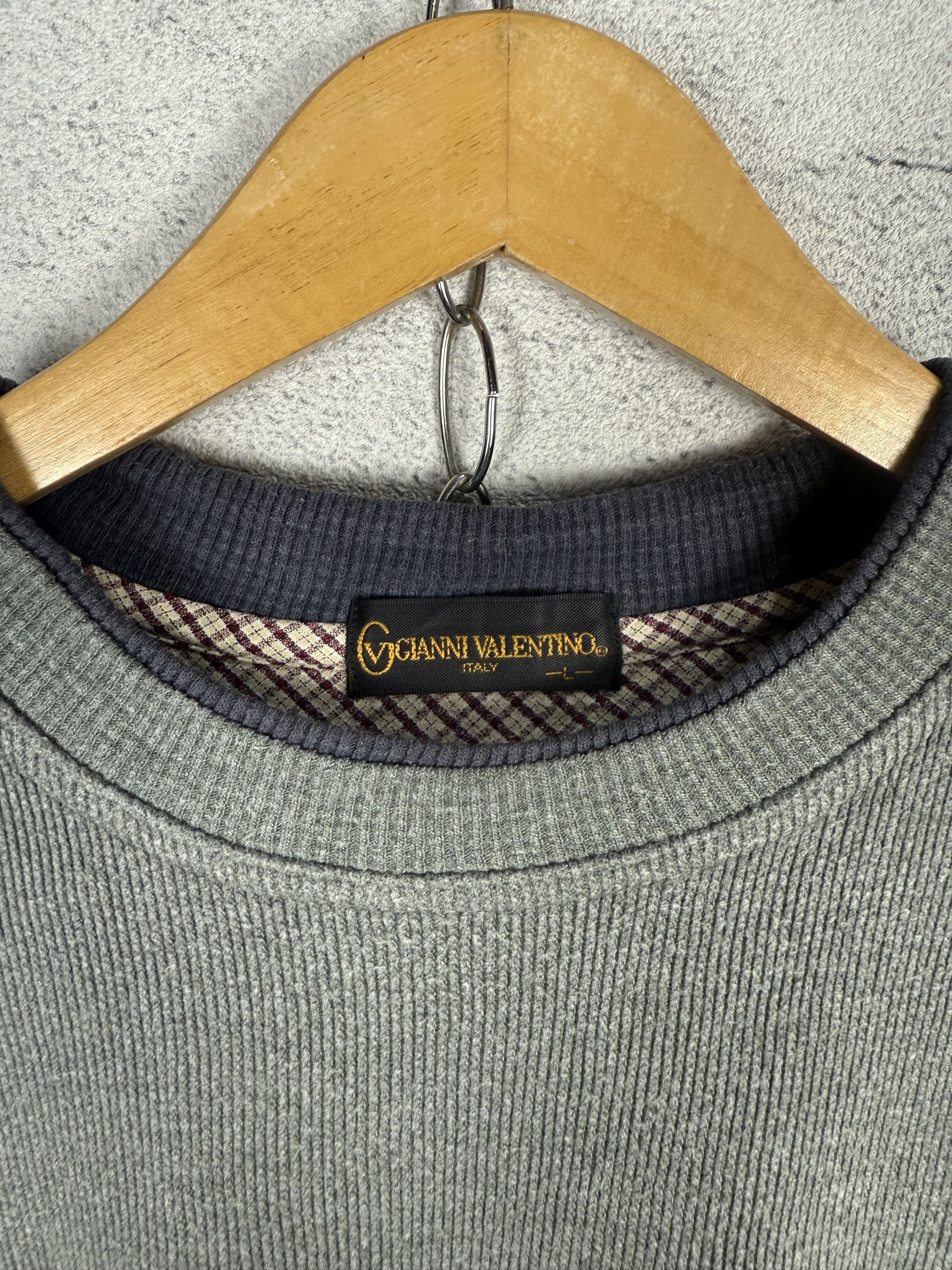 Valentino Vintage 90s Gianni Valentino Sweatshirt Crewneck Size US L / EU 52-54 / 3 - 5 Thumbnail