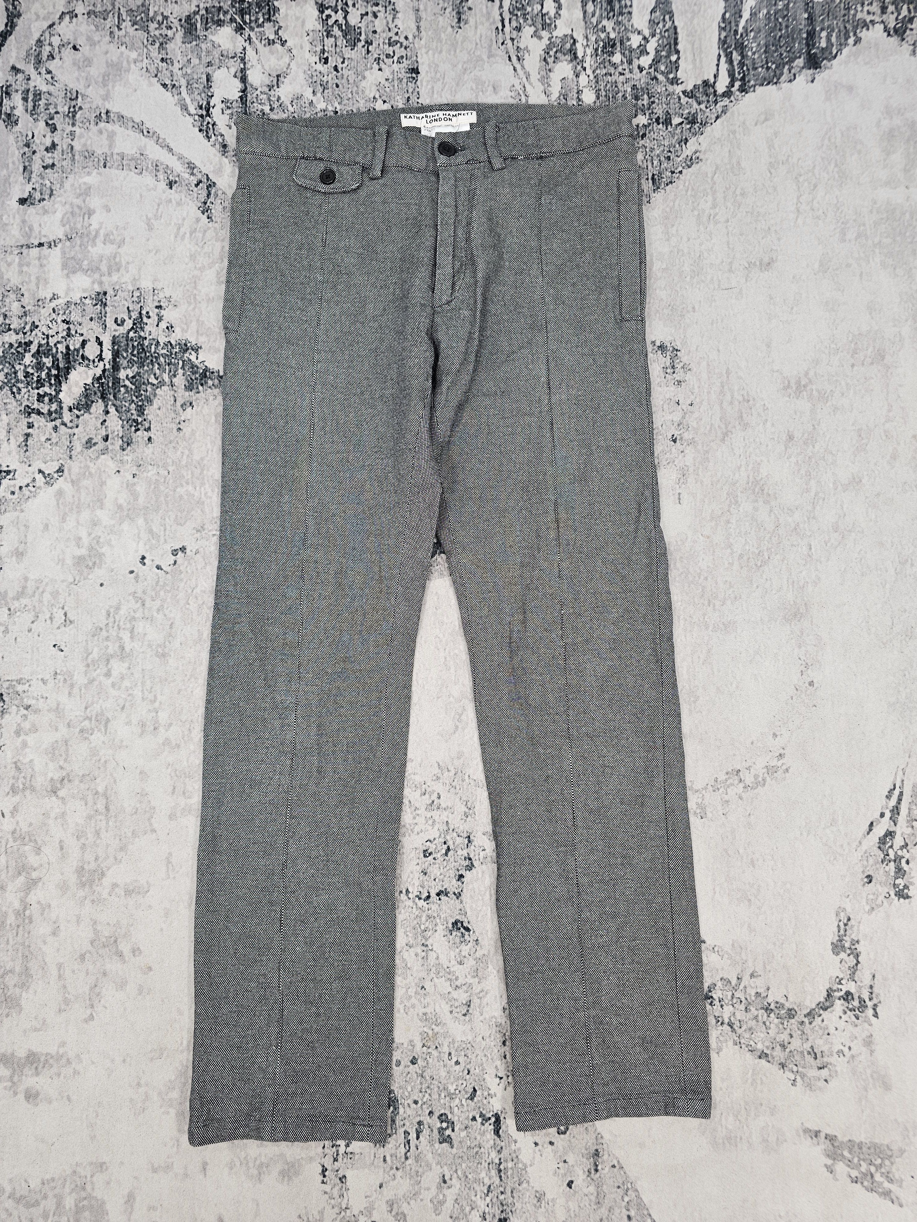 Katharine Hamnett London KATHARINE HAMNETT LONDON Casual Design Pants JB0263 Size US 31 - 1 Thumbnail