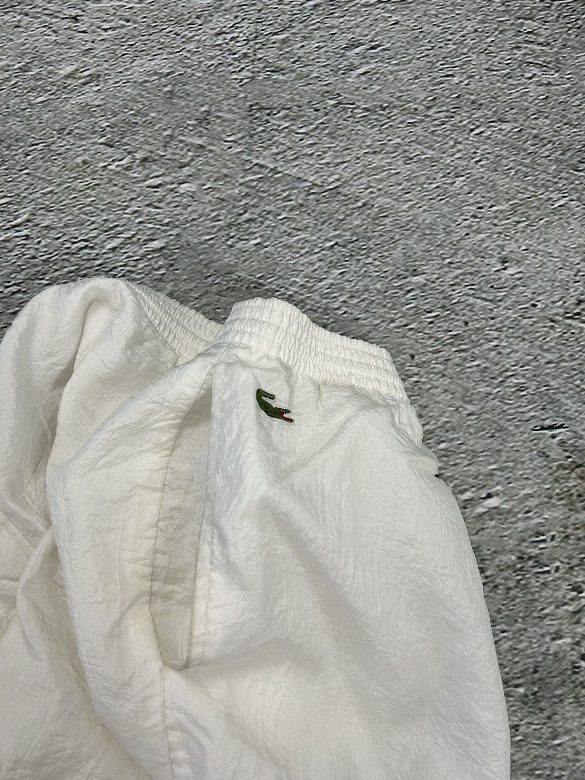 Lacoste Lacoste track suit vintage white pants windbreaker 90s Size US L / EU 52-54 / 3 - 16 Thumbnail