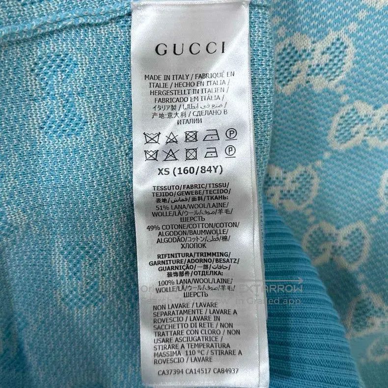Gucci Gucci Full-print logo gold buckle cardigan coat Size XS / US 0-2 / IT 36-38 - 6 Thumbnail