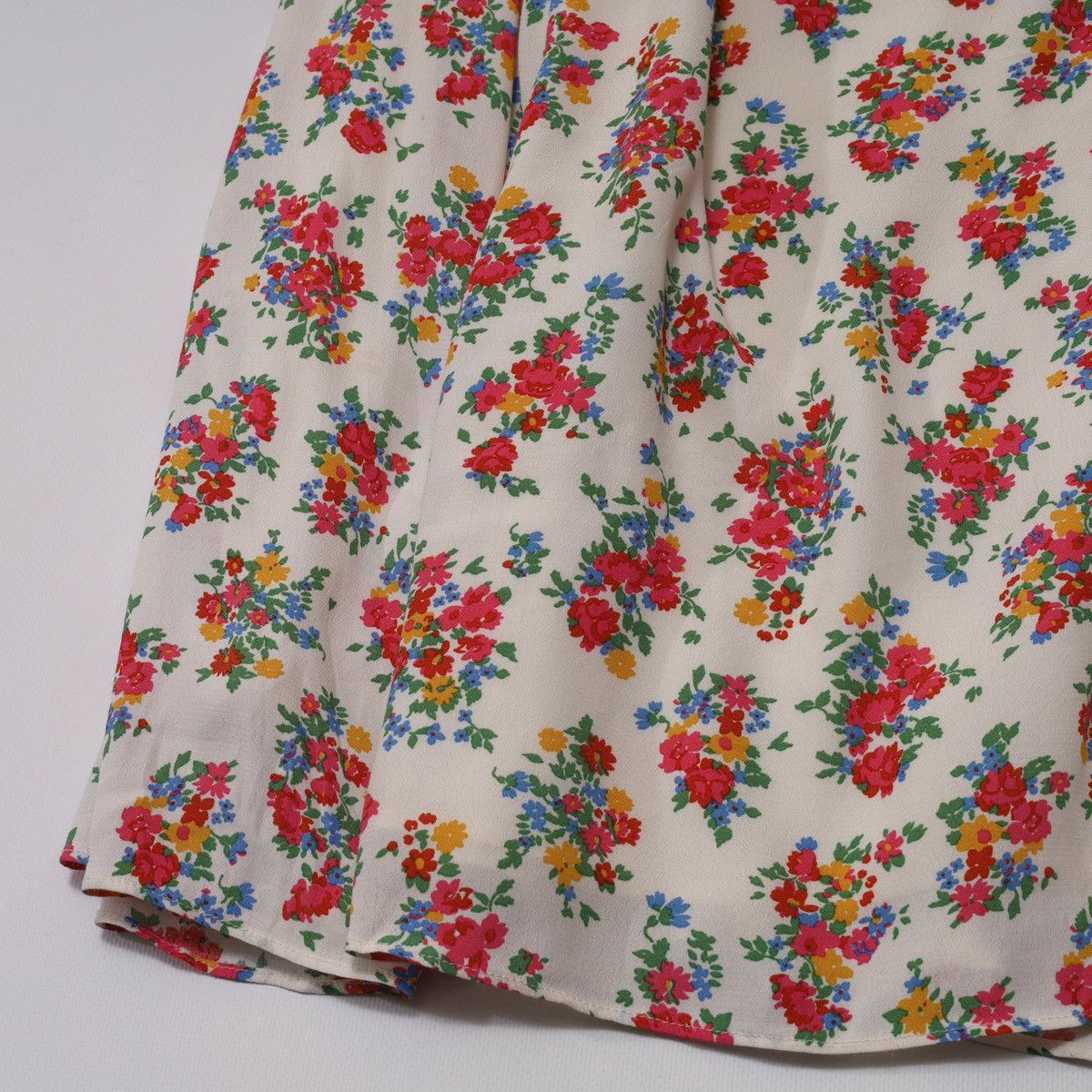 Sezane Sezane Viscose Skirt Printed Flowers Floral Size 26" / US 2 / IT 38 - 4 Thumbnail