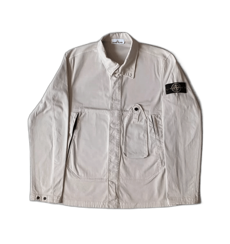 Stone Island Stone Island Beige Work Jacketzp -2506 Size US L / EU 52-54 / 3 - 1 Thumbnail