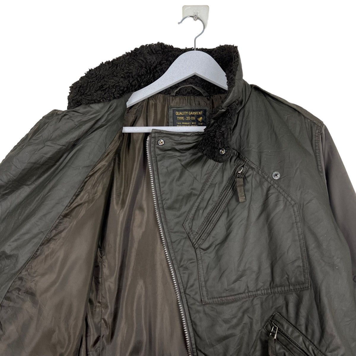 Kiminori Morishita 🔥 KIMINORI MORISHITA ASYMMETRIC UTILITY BOMBER JACKET Size US M / EU 48-50 / 2 - 10 Thumbnail