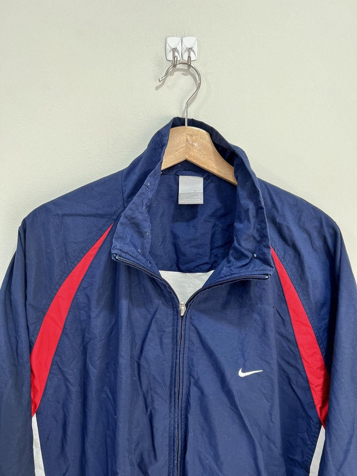 Nike Vintage Nike Windbreaker Jacket swoosh check Size US XL / EU 56 / 4 - 2 Thumbnail