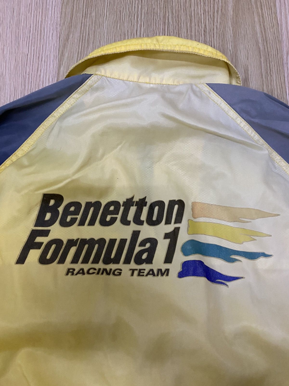 Benetton × Formula 1 × Vintage Vintage Benetton Formula 1 racing team light jacket Size US L / EU 52-54 / 3 - 7 Thumbnail